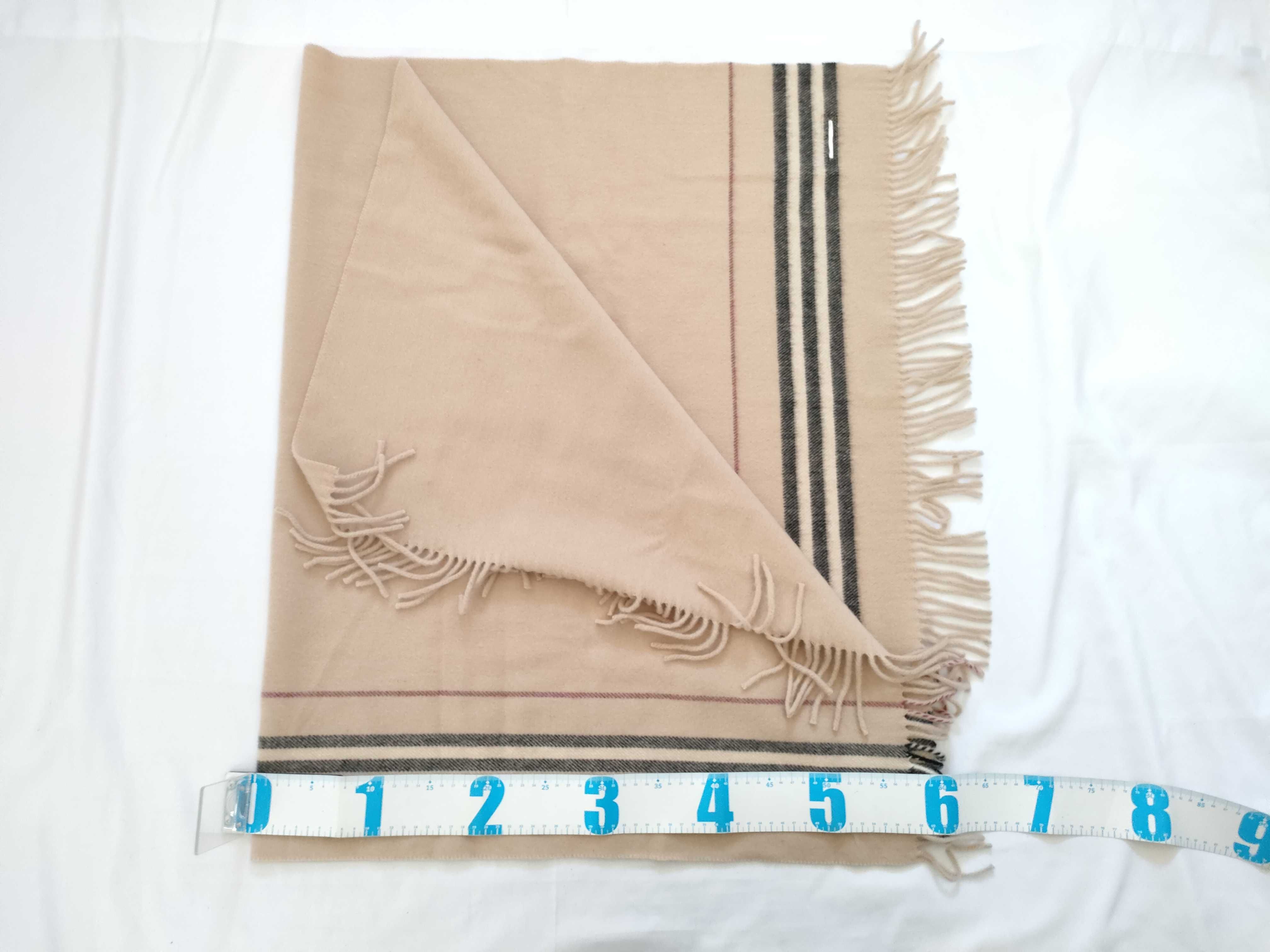 large beige scarf, Shadow Horse pattern, and other accessories. — view 2