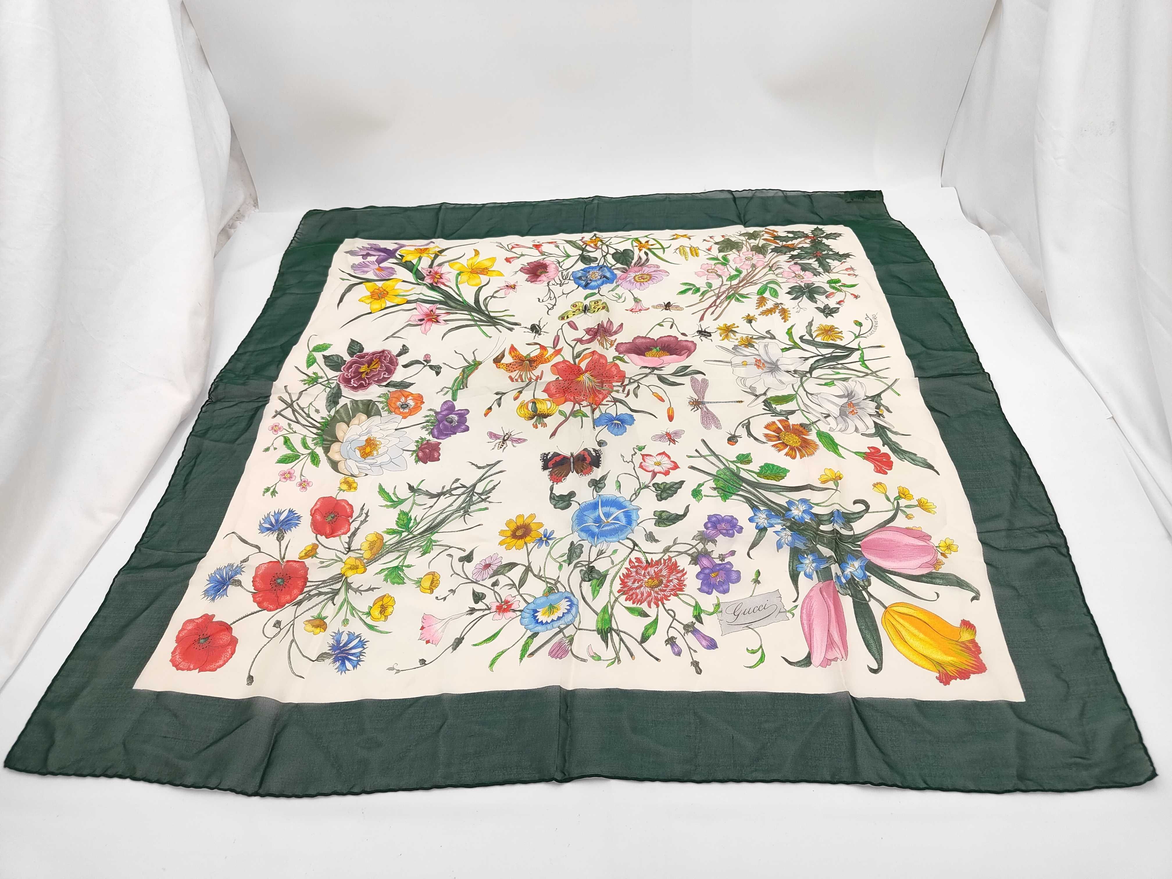 90 Floral Scarf and other accessories