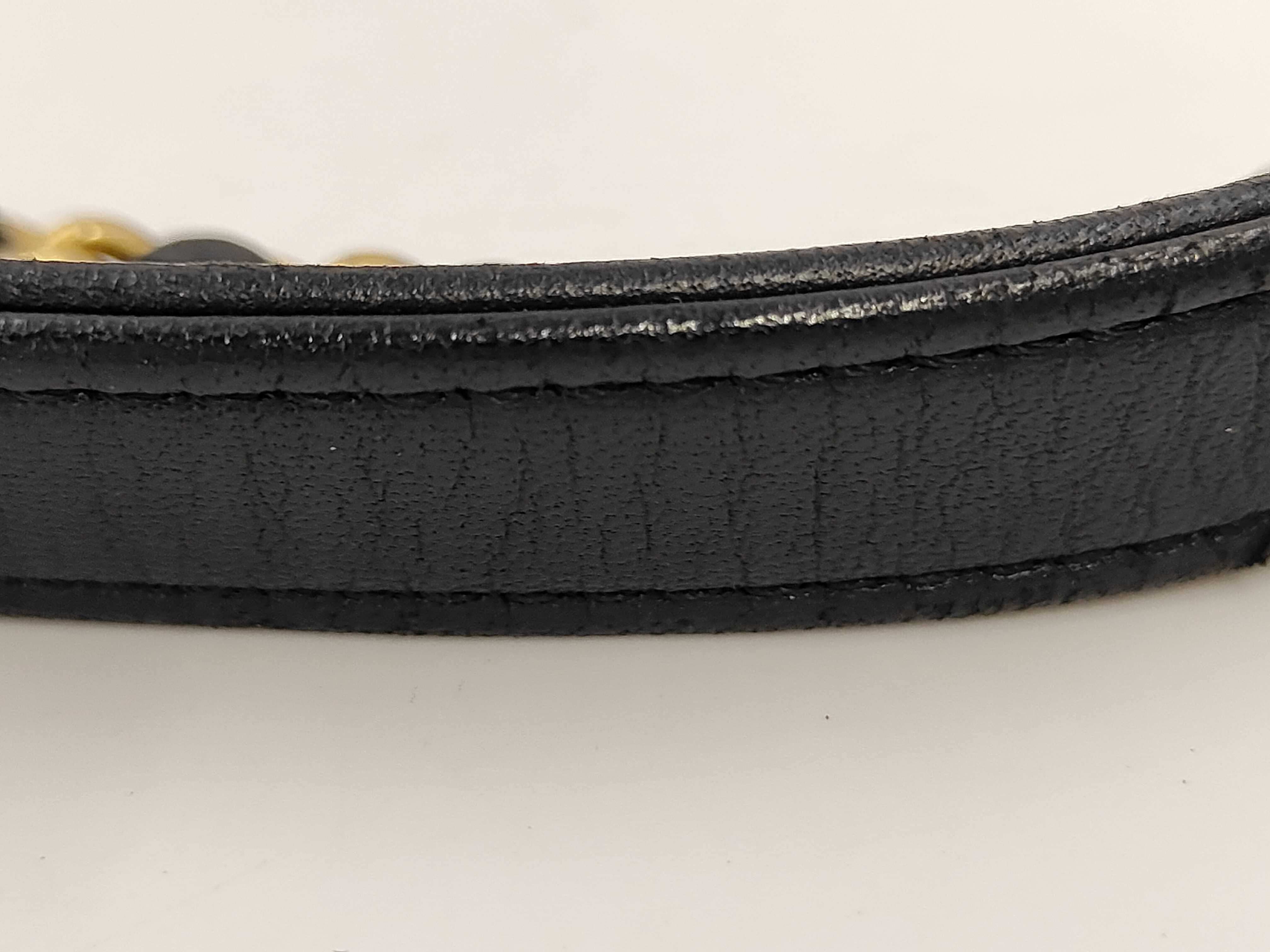 Caviar Skin Black CC Filigree Shoulder Bag — view 4