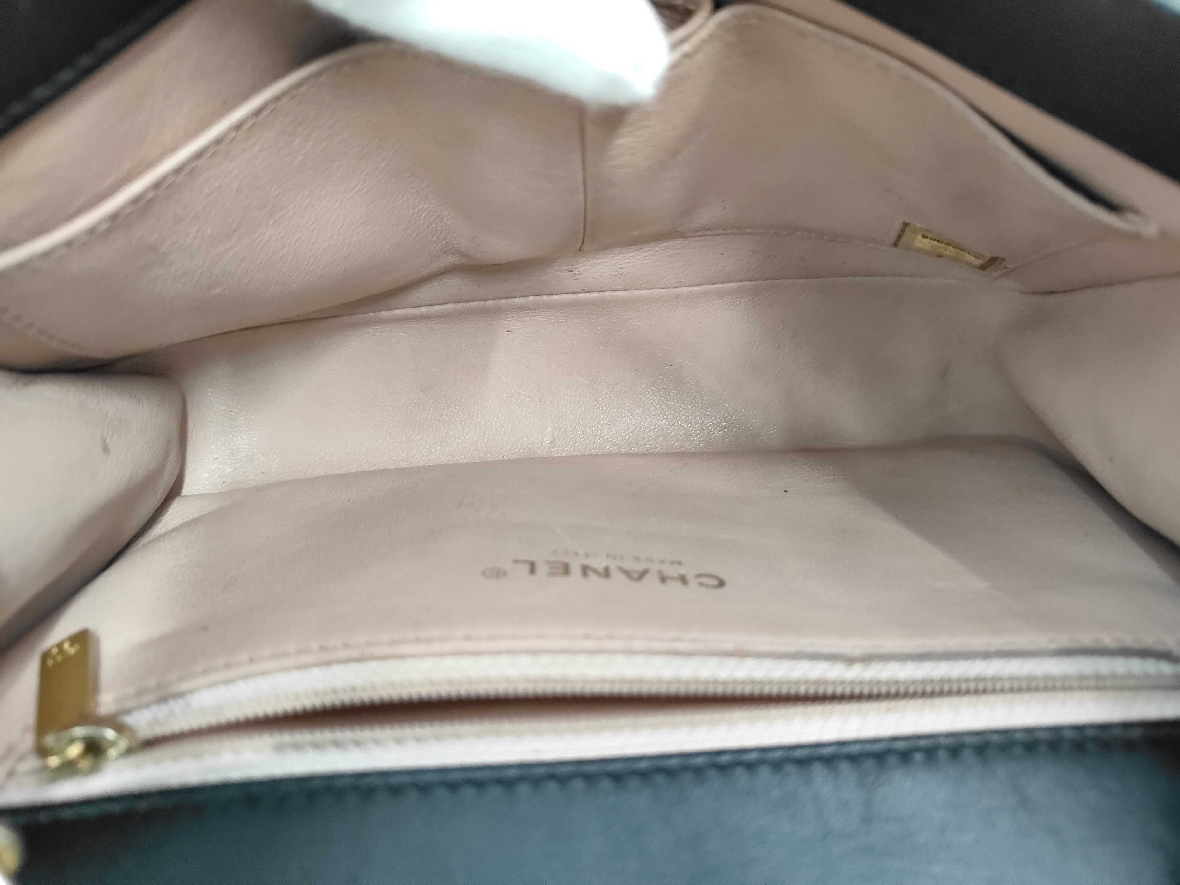 Caviar Skin Black CC Filigree Shoulder Bag — view 9