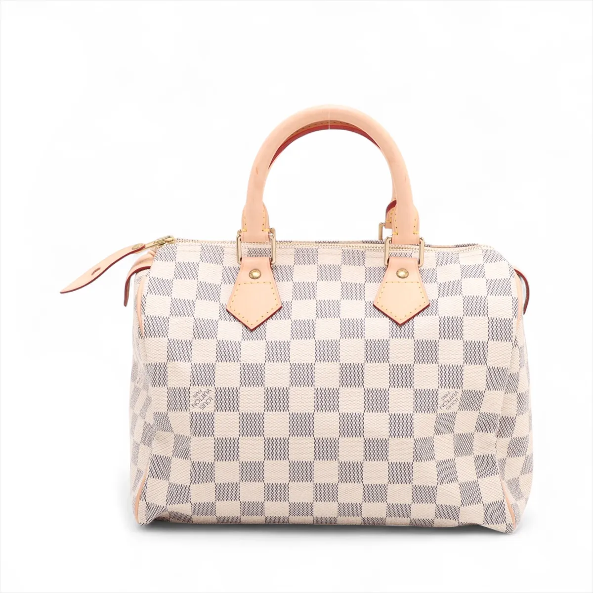 Damier Azur Speedy 25 N41534 SP1017 White — view 2