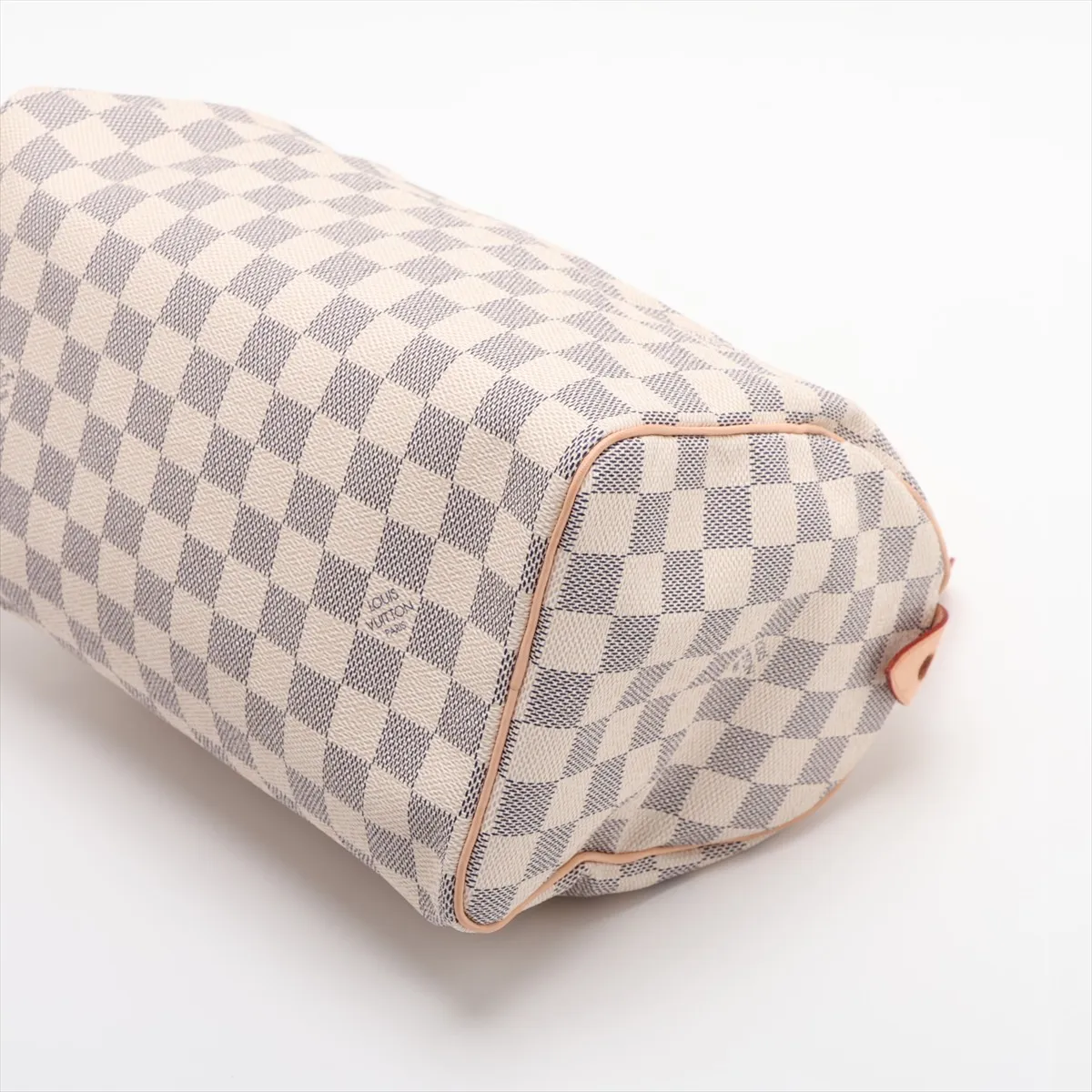 Damier Azur Speedy 25 N41534 SP1017 White — view 3