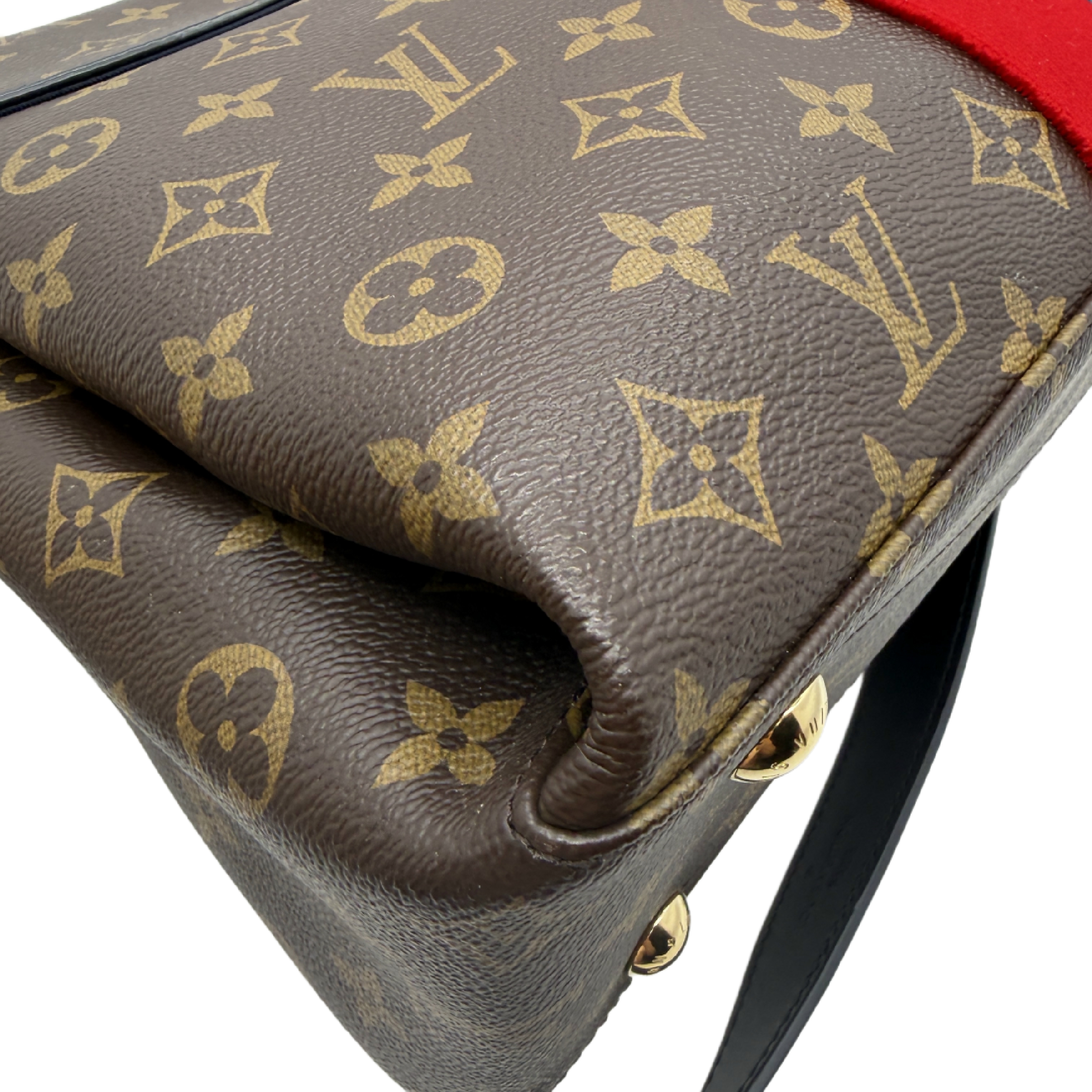 Georges BB Monogram Marine Cerise 2-Way Handbag — view 8
