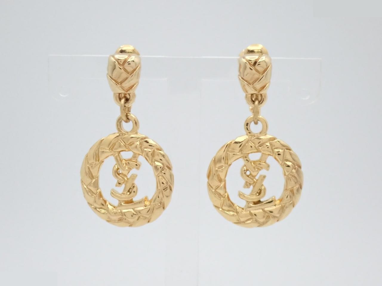 Circle Logo Earrings
