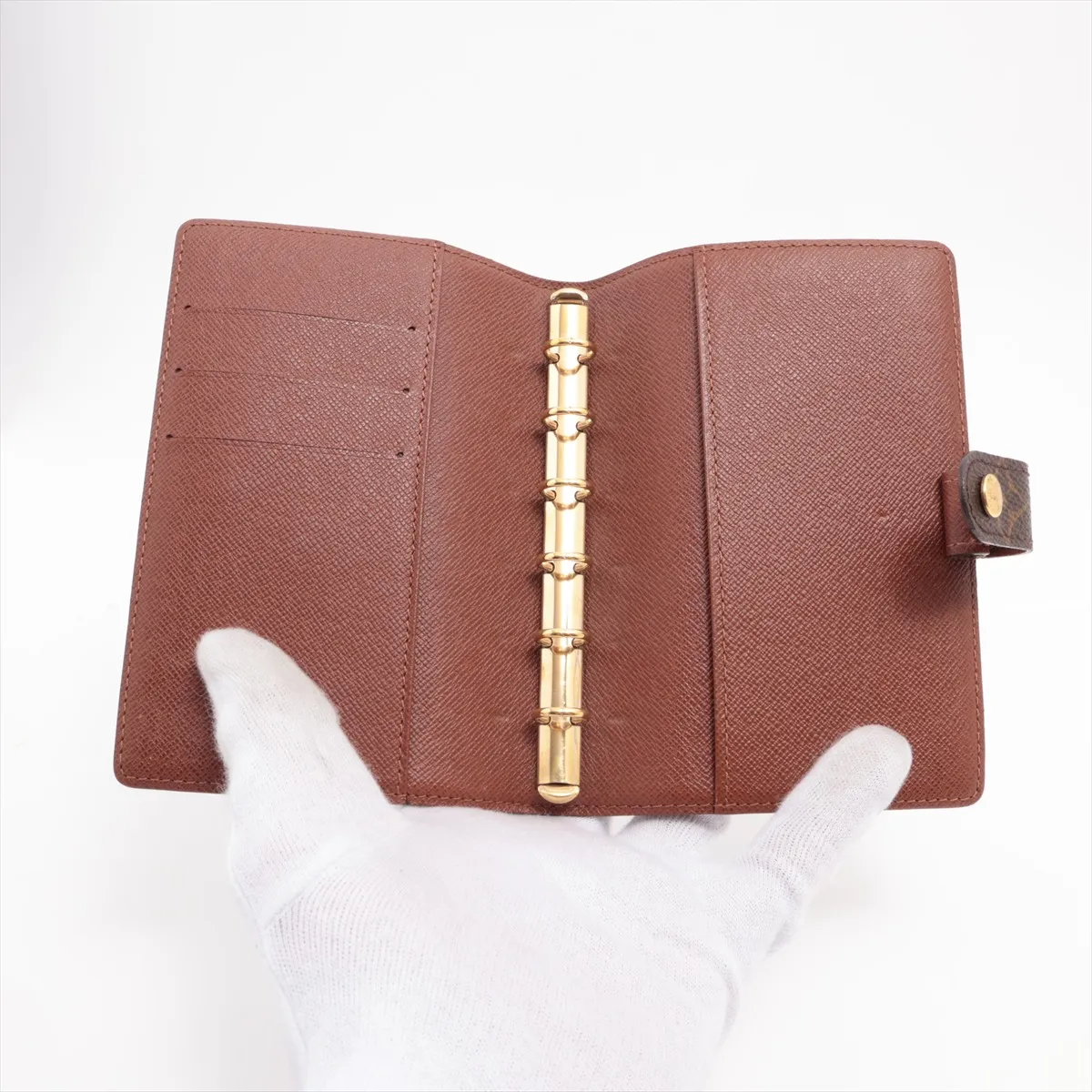 Monogram Agenda PM R20005 CA0051 Brown Notebook Cover — view 3
