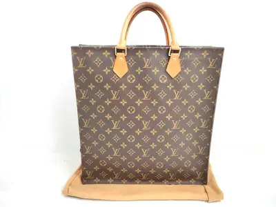 Monogram Sac Plat M51140 MI0003 Brown Handbag