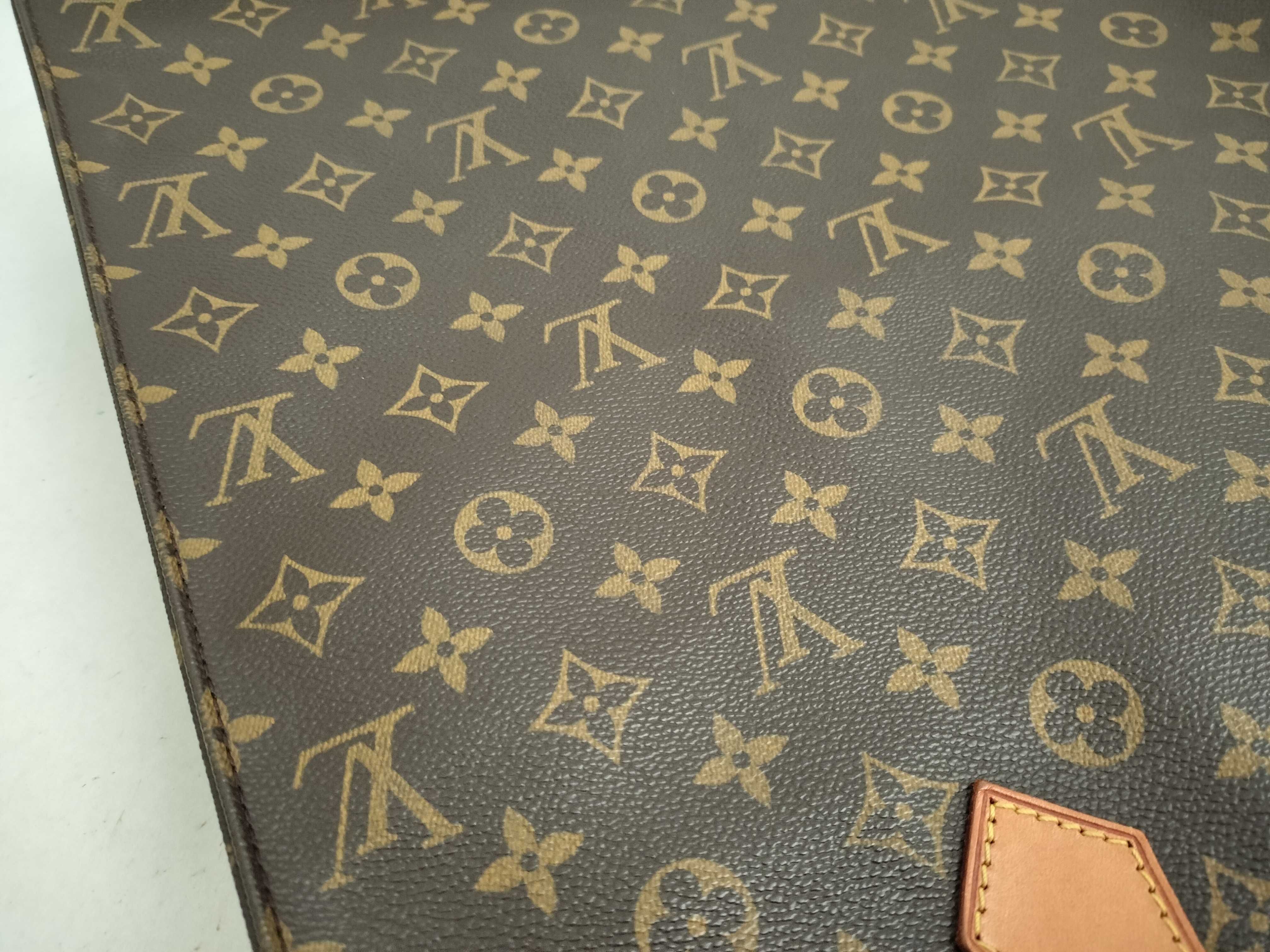 Monogram Sac Plat M51140 MI0003 Brown Handbag — view 14
