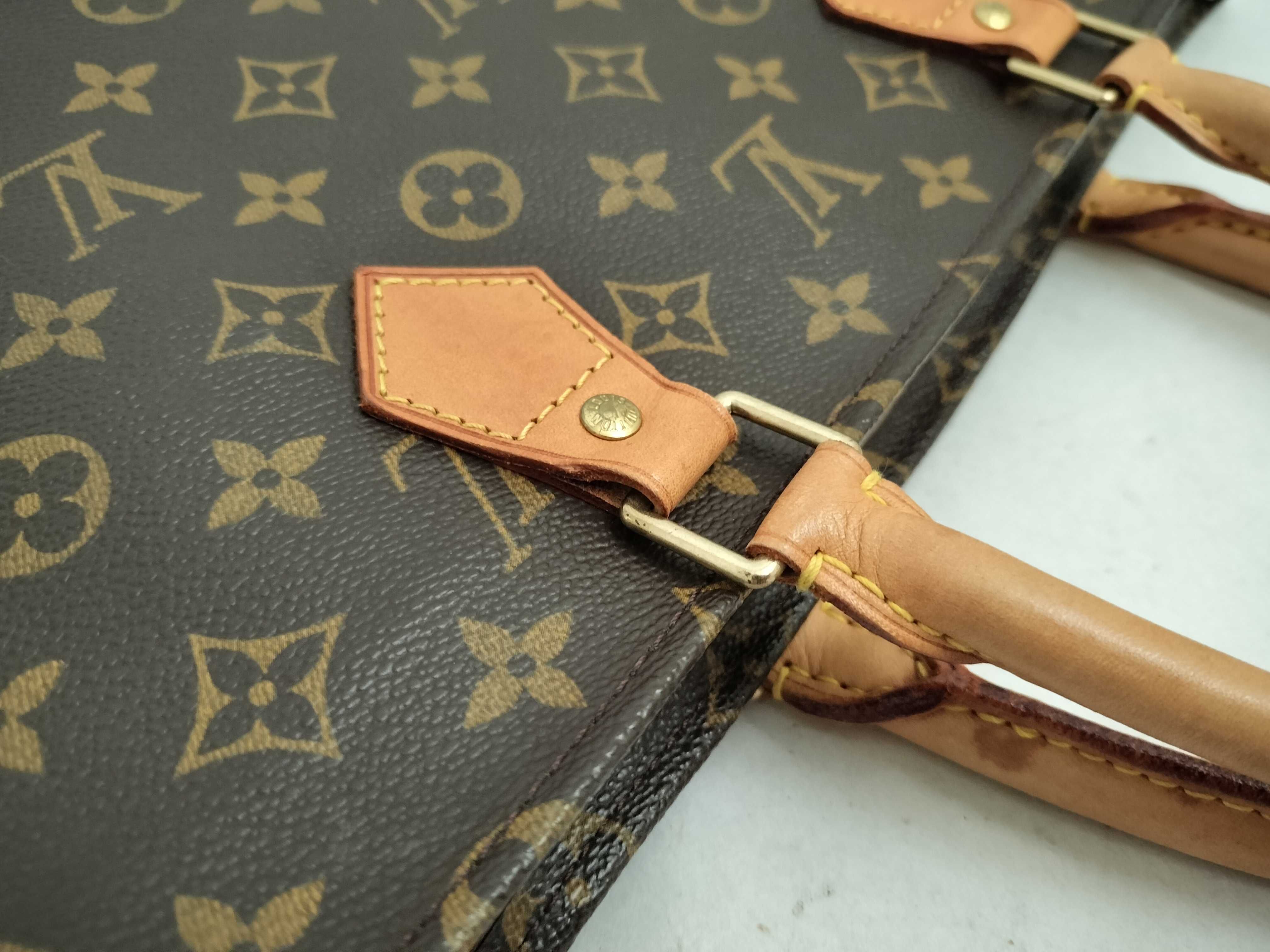 Monogram Sac Plat M51140 MI0003 Brown Handbag — view 5