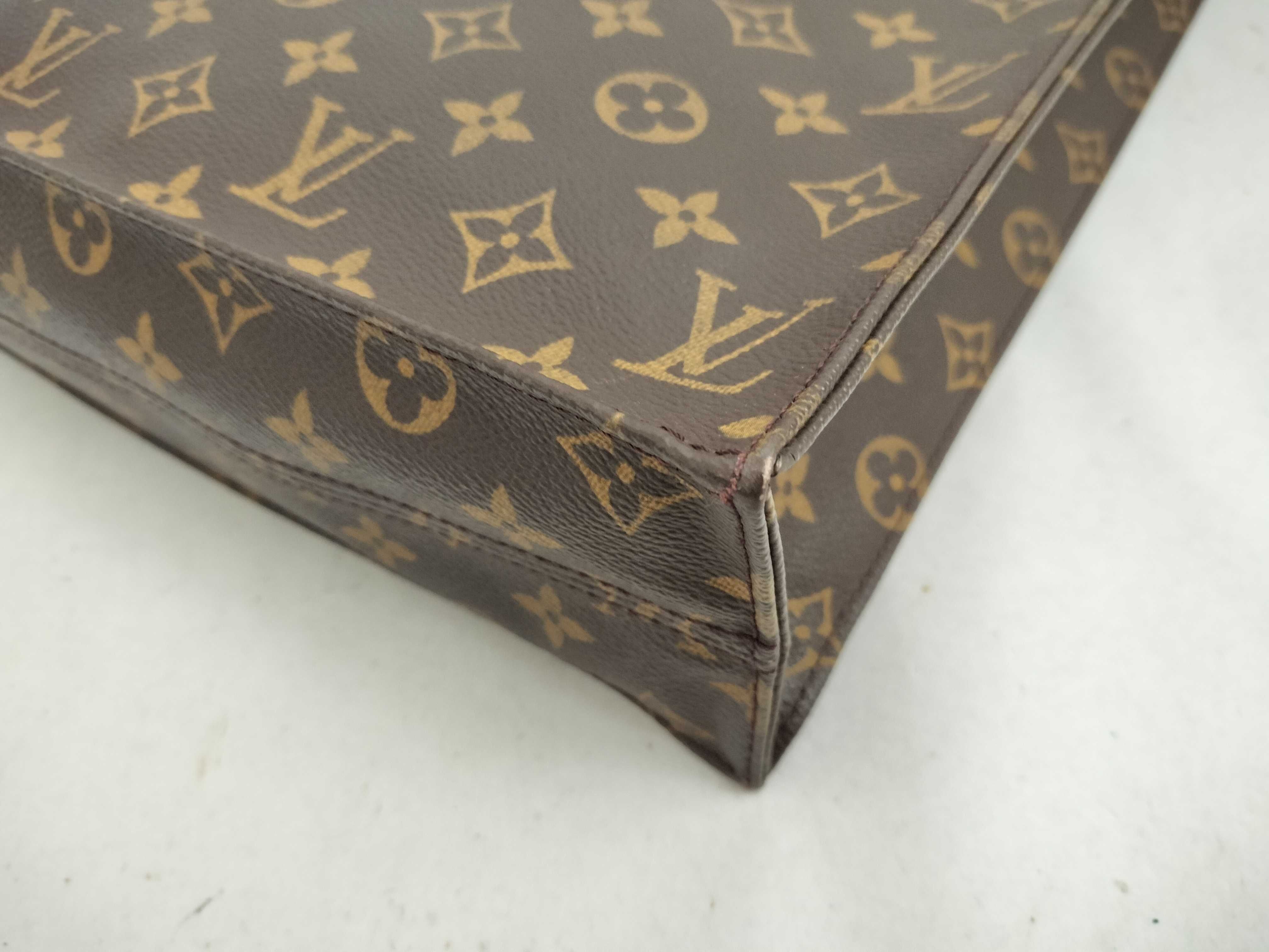 Monogram Sac Plat M51140 MI0003 Brown Handbag — view 6