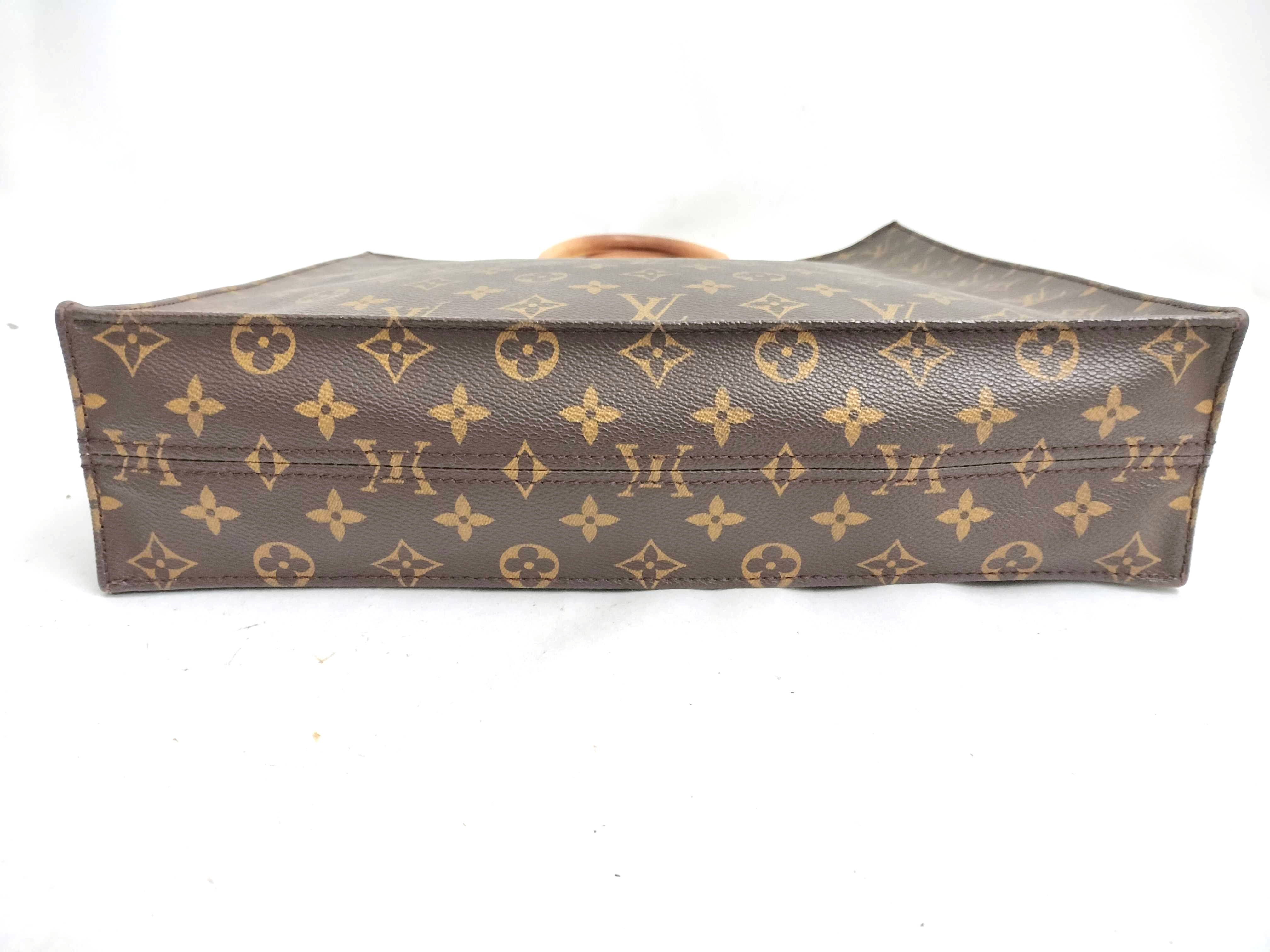 Monogram Sac Plat M51140 MI0003 Brown Handbag — view 7