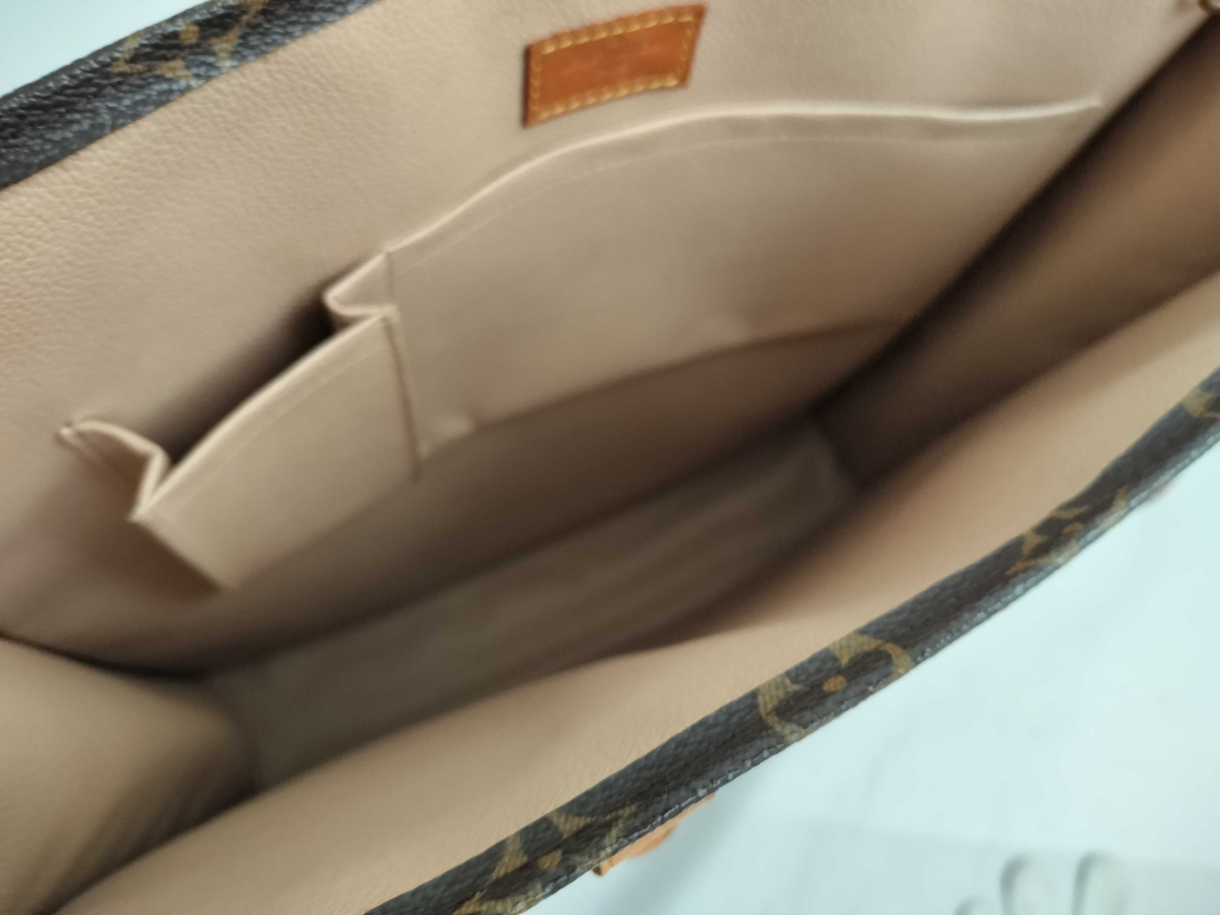 Monogram Sac Plat M51140 MI0003 Brown Handbag — view 9
