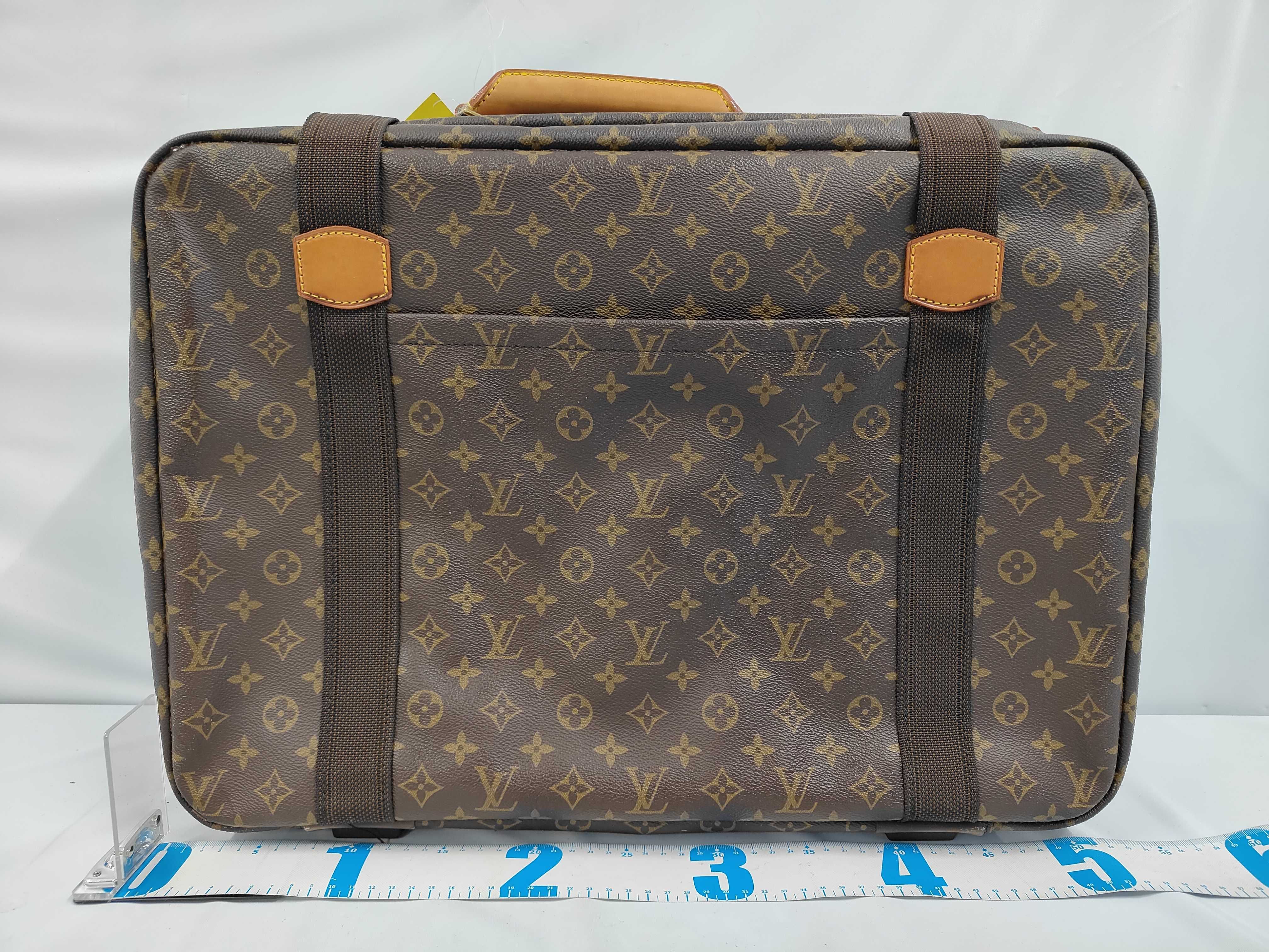 Monogram Satellite 53 Handbag with Shoulder Strap — view 3