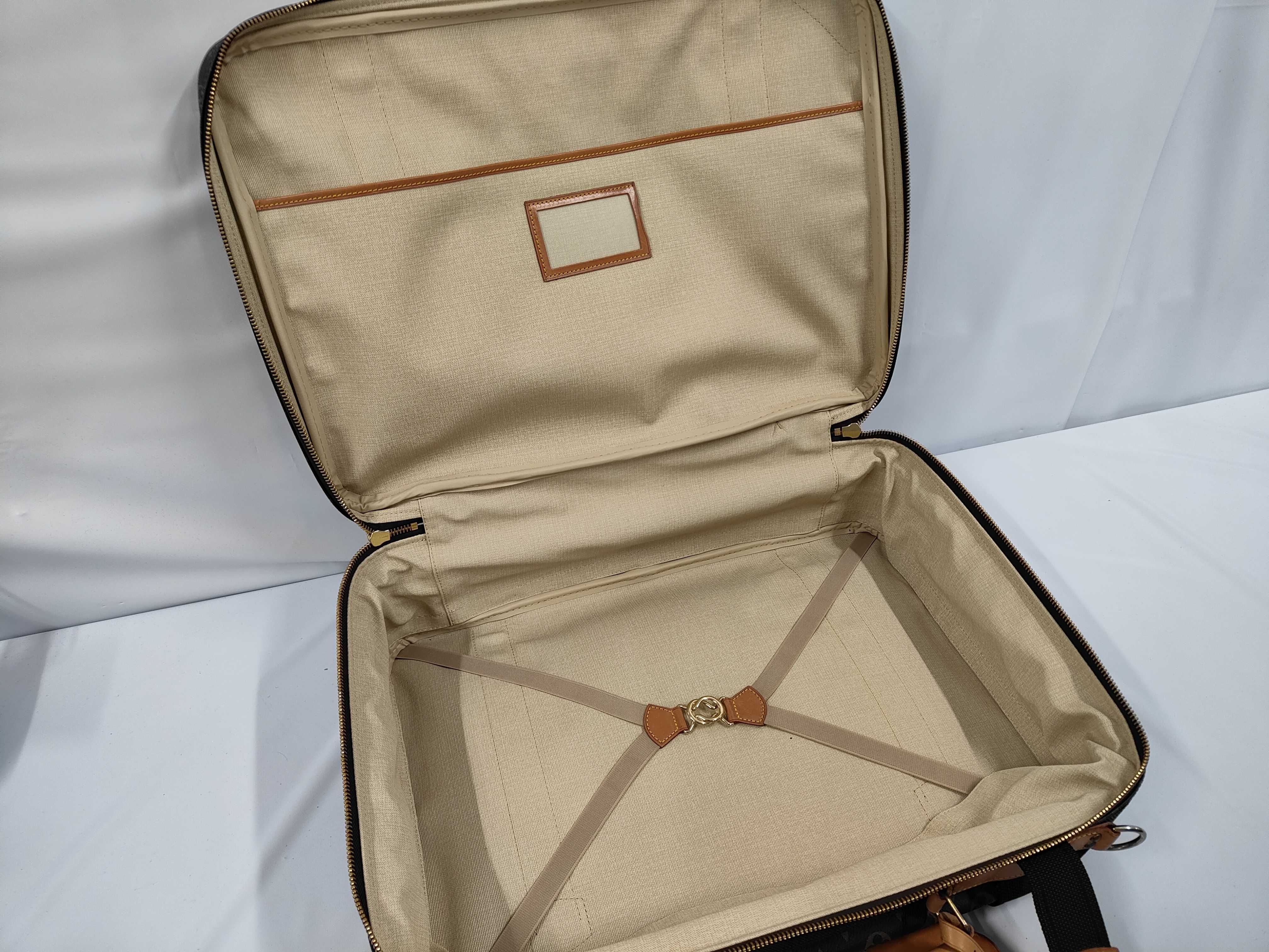 Monogram Satellite 53 Handbag with Shoulder Strap — view 8