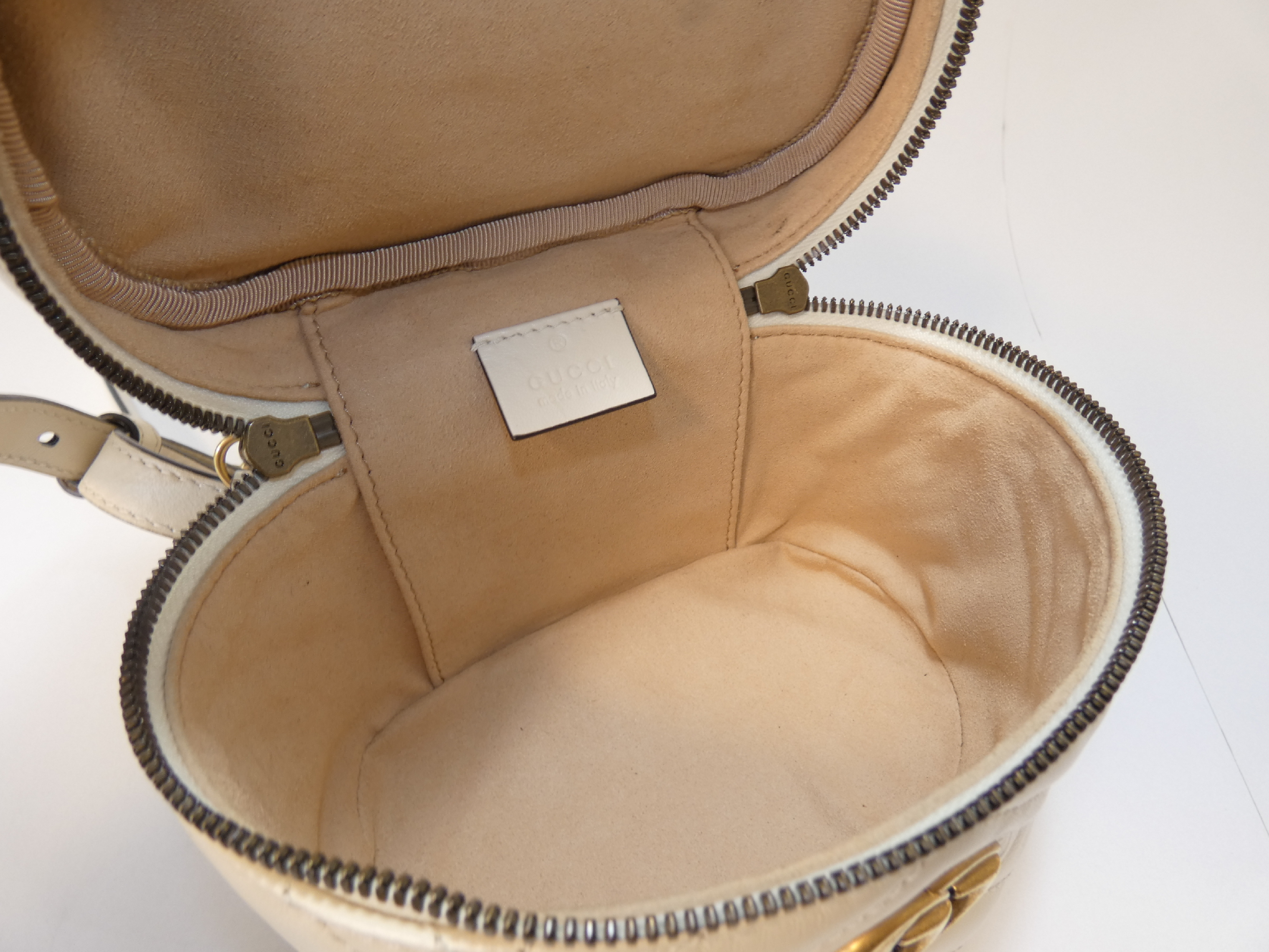 2-way Marmont Vanity Leather Chain Backpack — view 8