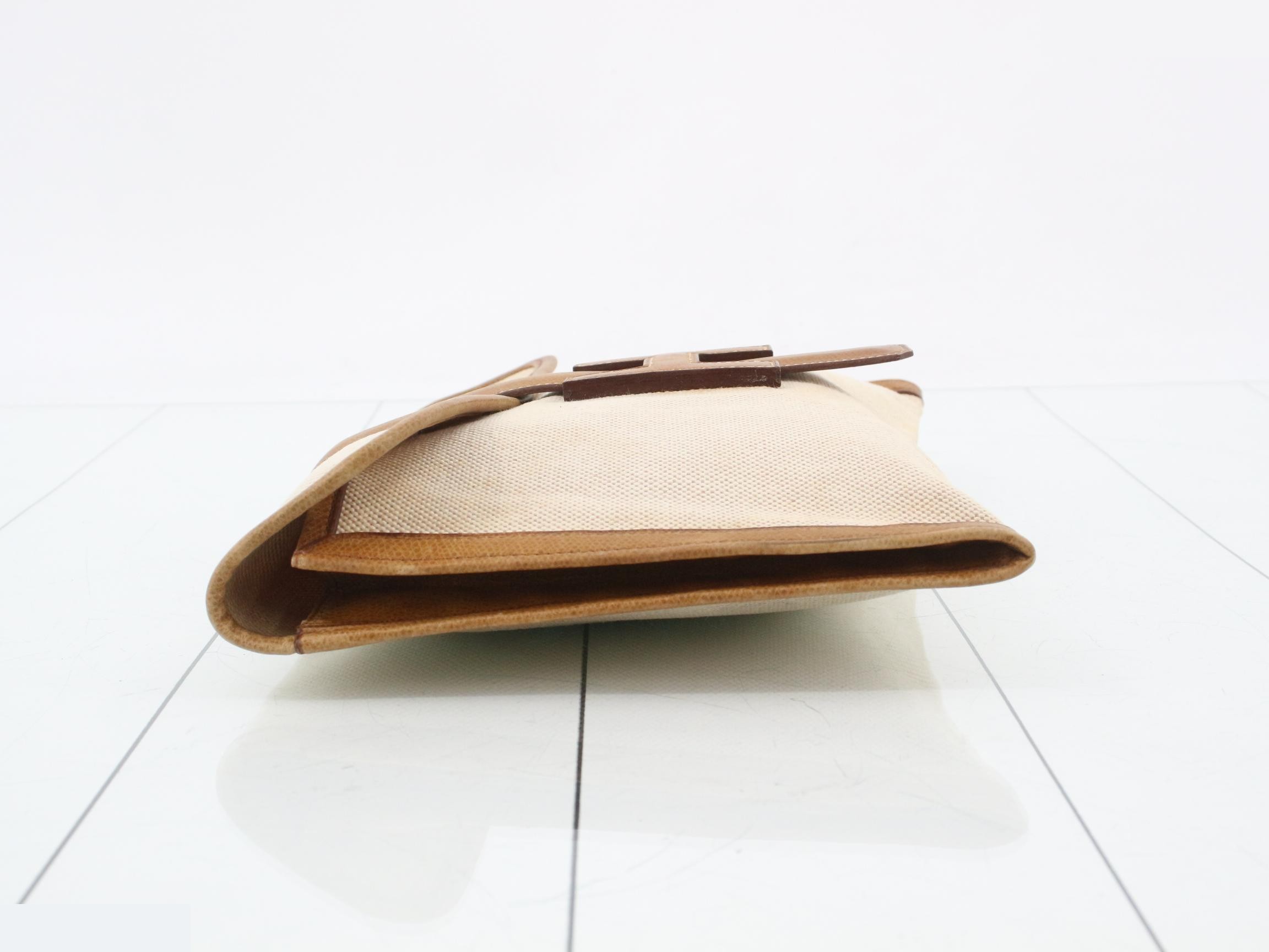 Jige PM Toile H Clutch Bag H — view 4