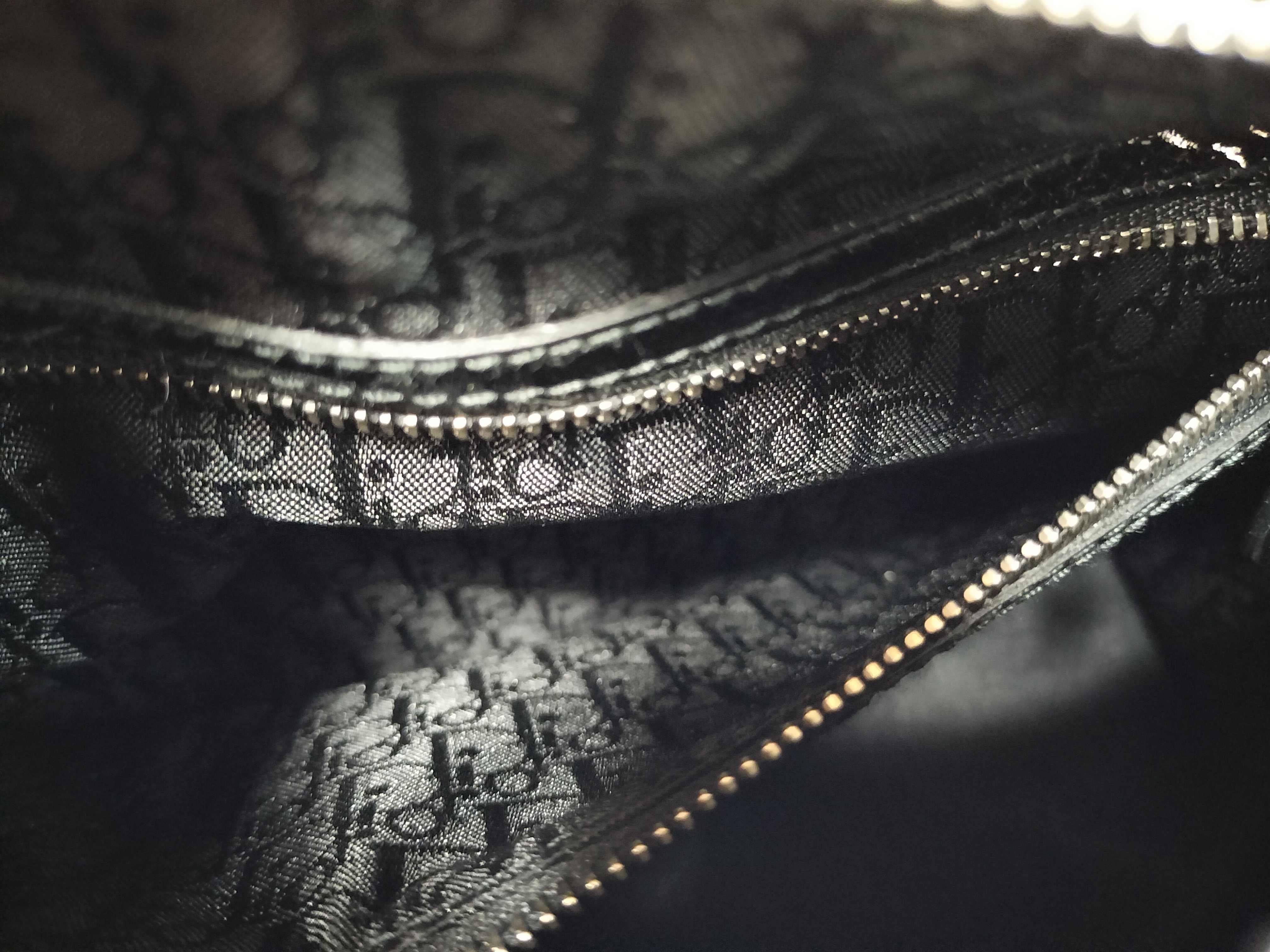 Lady Dior Christian Handbag Lady Black Handbag — view 11