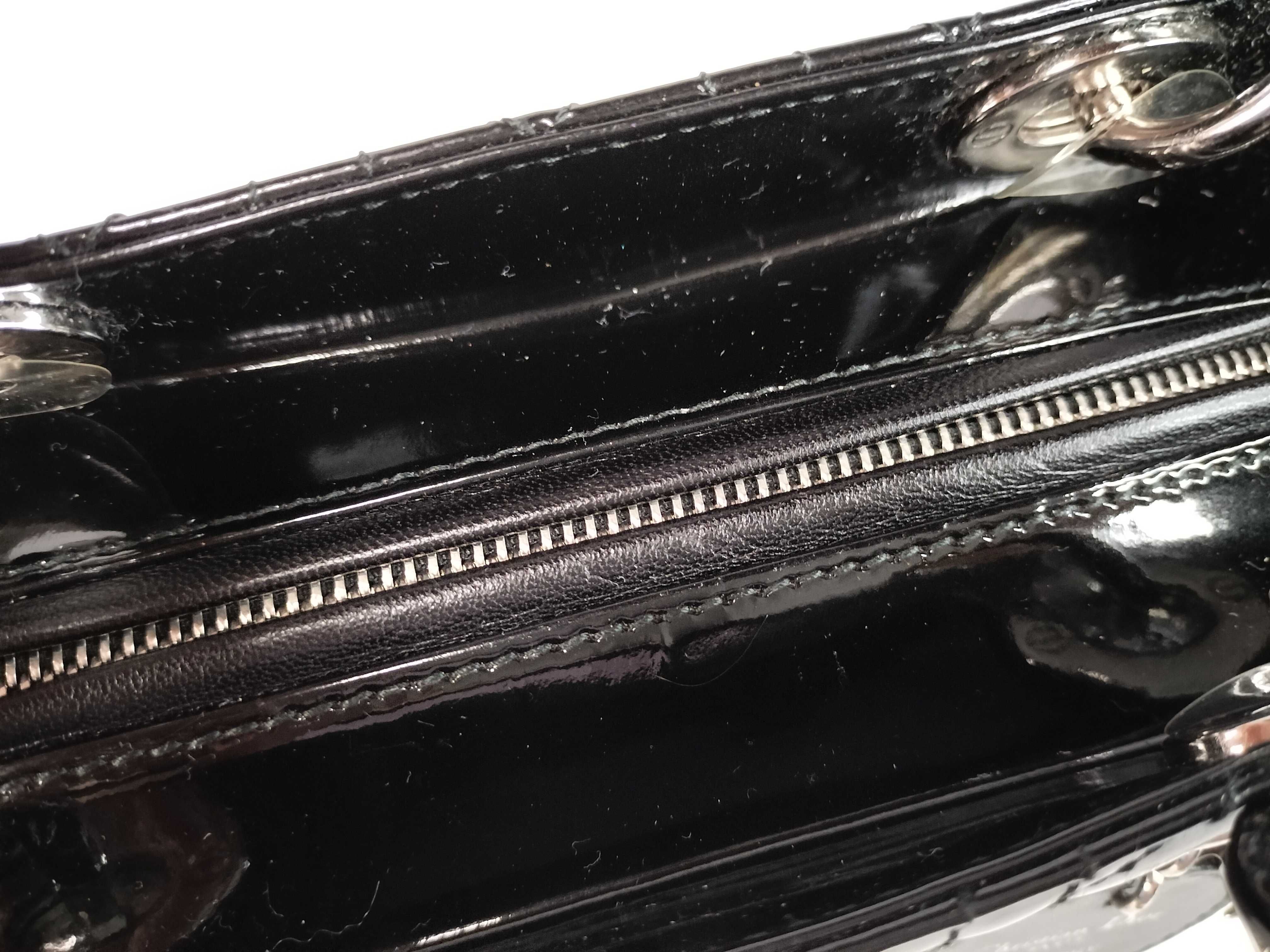 Lady Dior Christian Handbag Lady Black Handbag — view 6