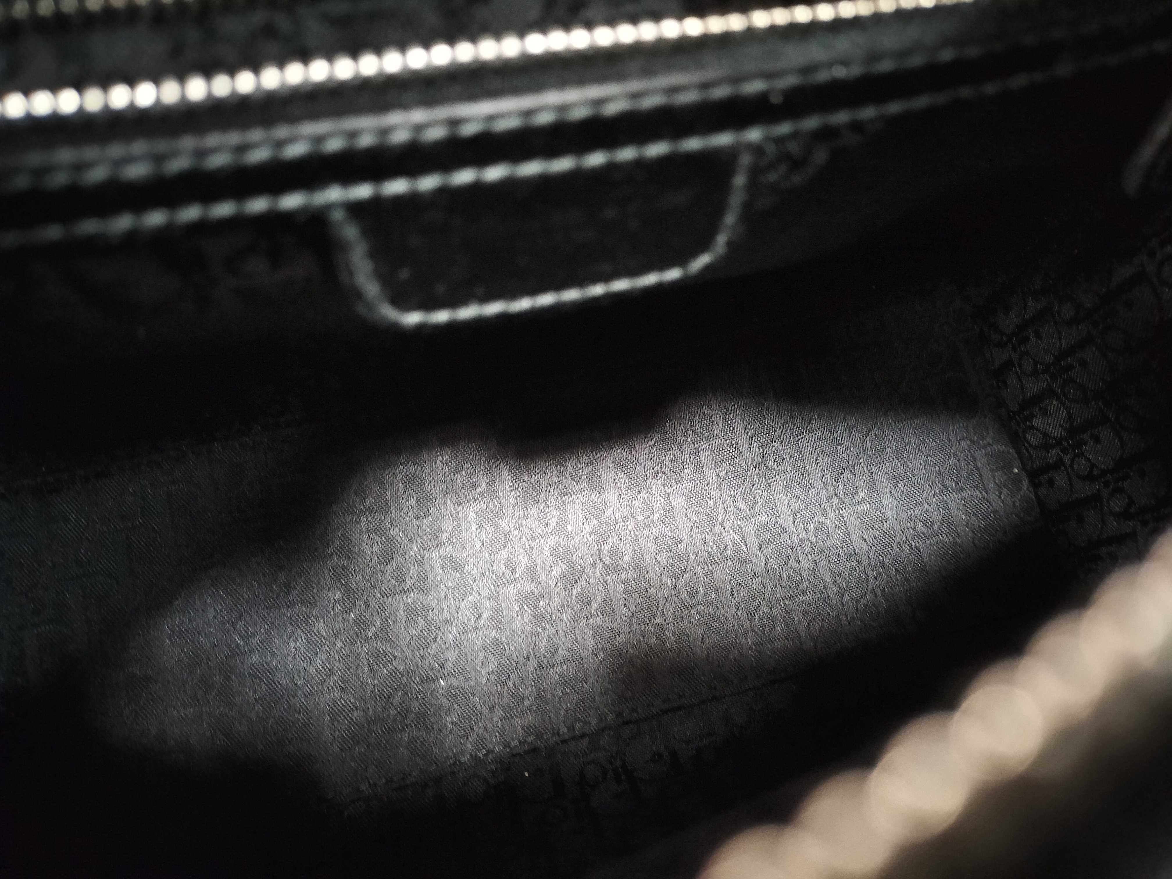 Lady Dior Christian Handbag Lady Black Handbag — view 10