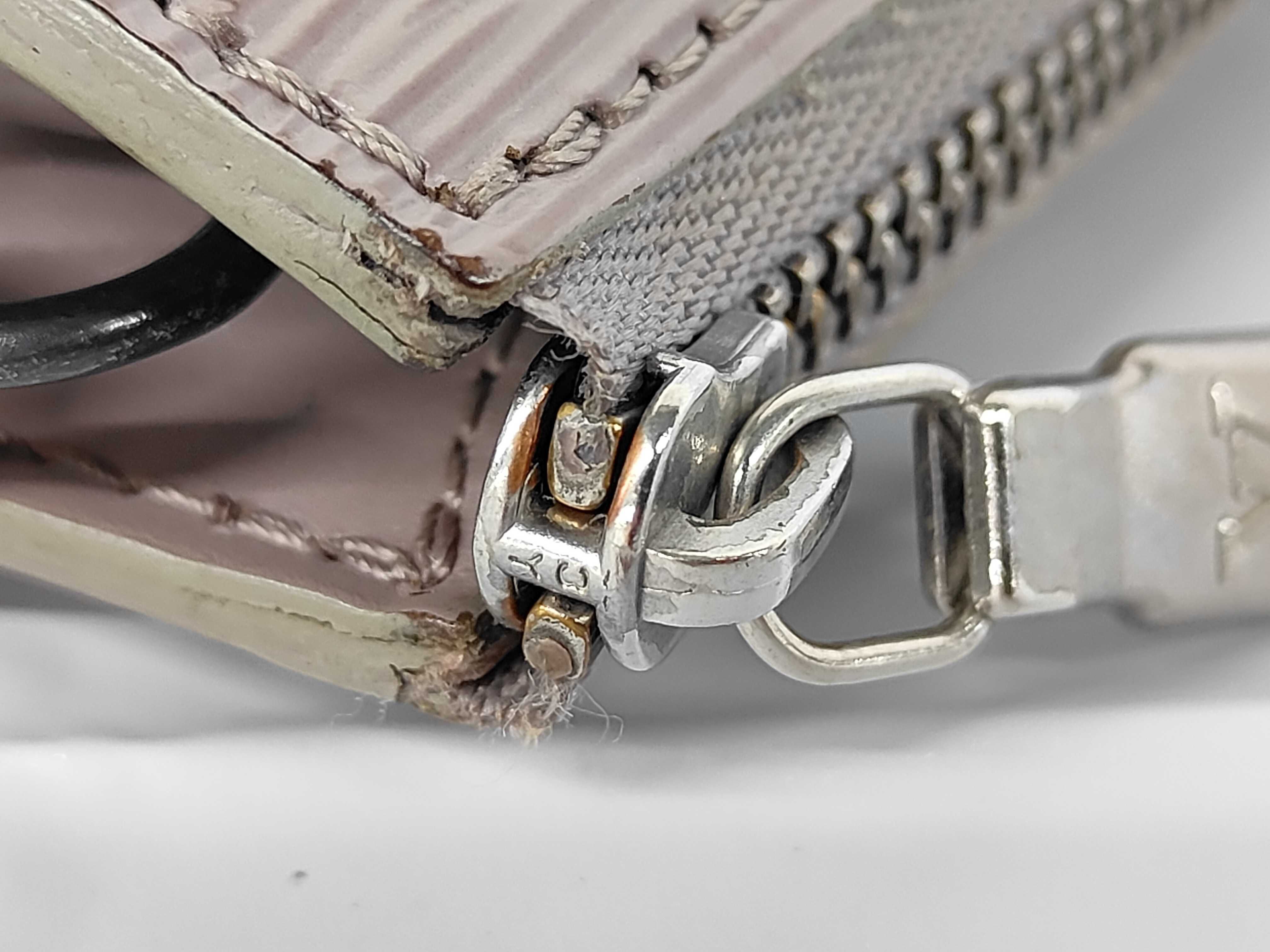 Epi Pochette Accessoires Lilac M5294B Handbag — view 13