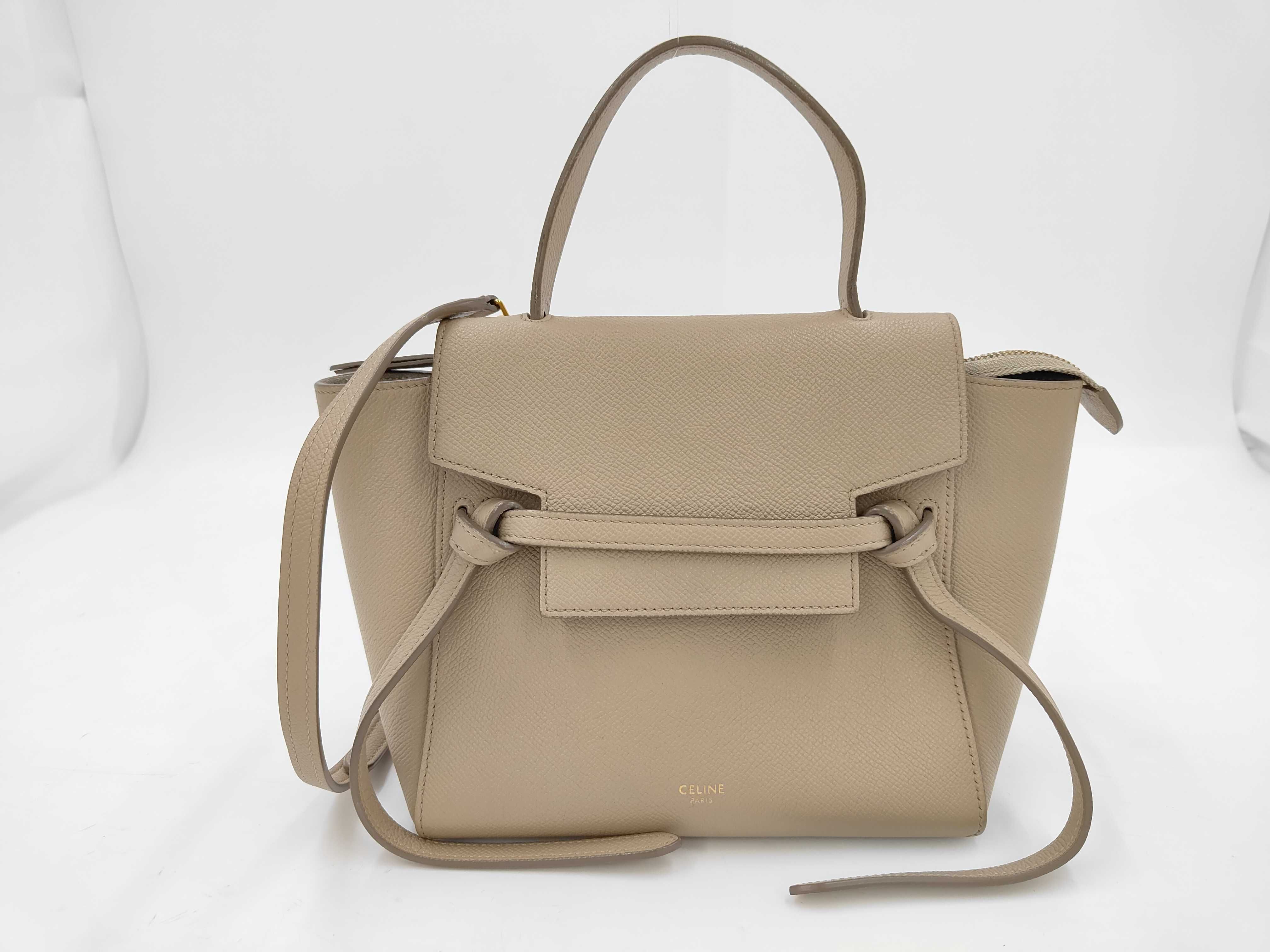 Belt Bag Nano Leather 2-Way Shoulder/Handbag
