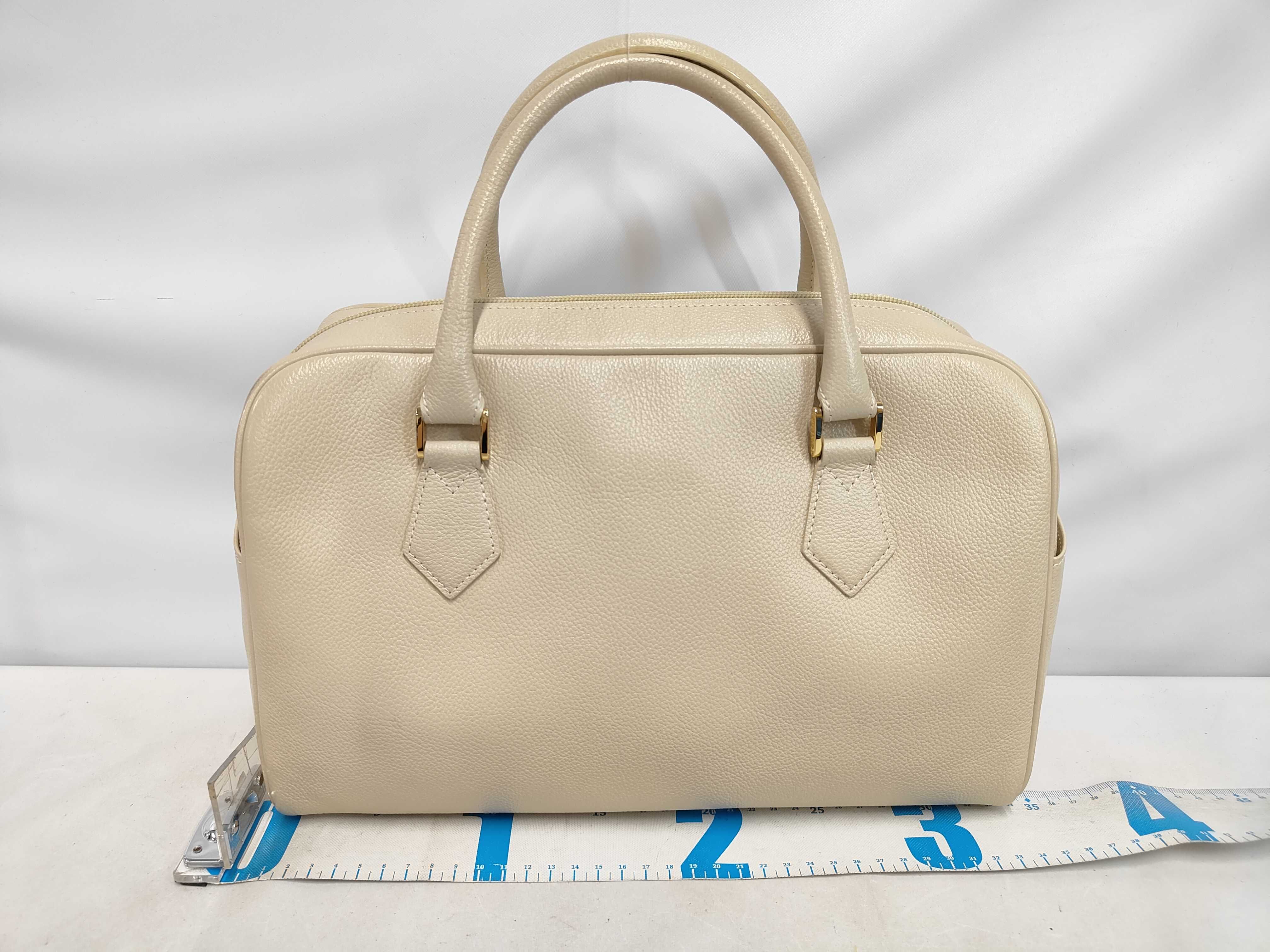 Mini Boston Bag, Cream Boston Bag — view 2