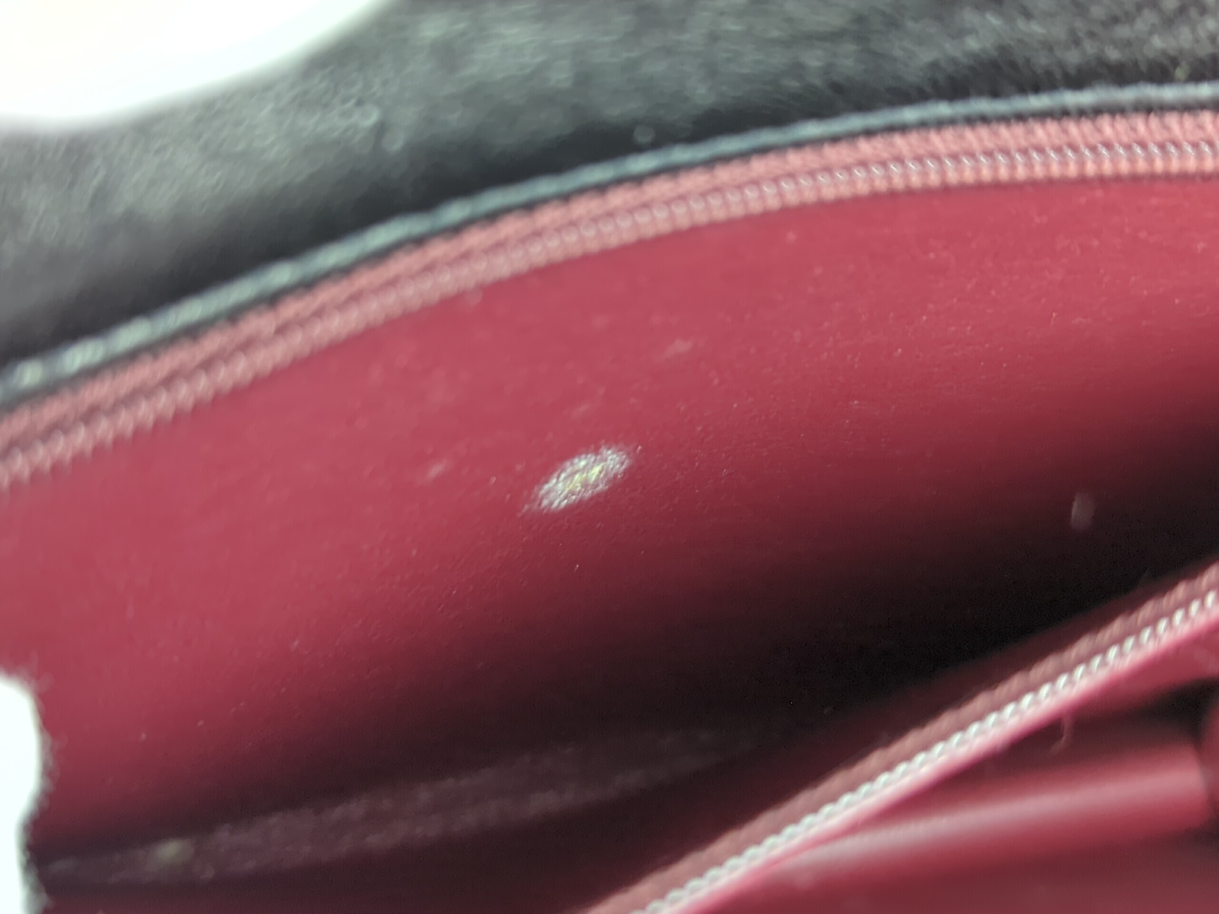 Lambskin Push-Lock Chain Shoulder Bag — view 10