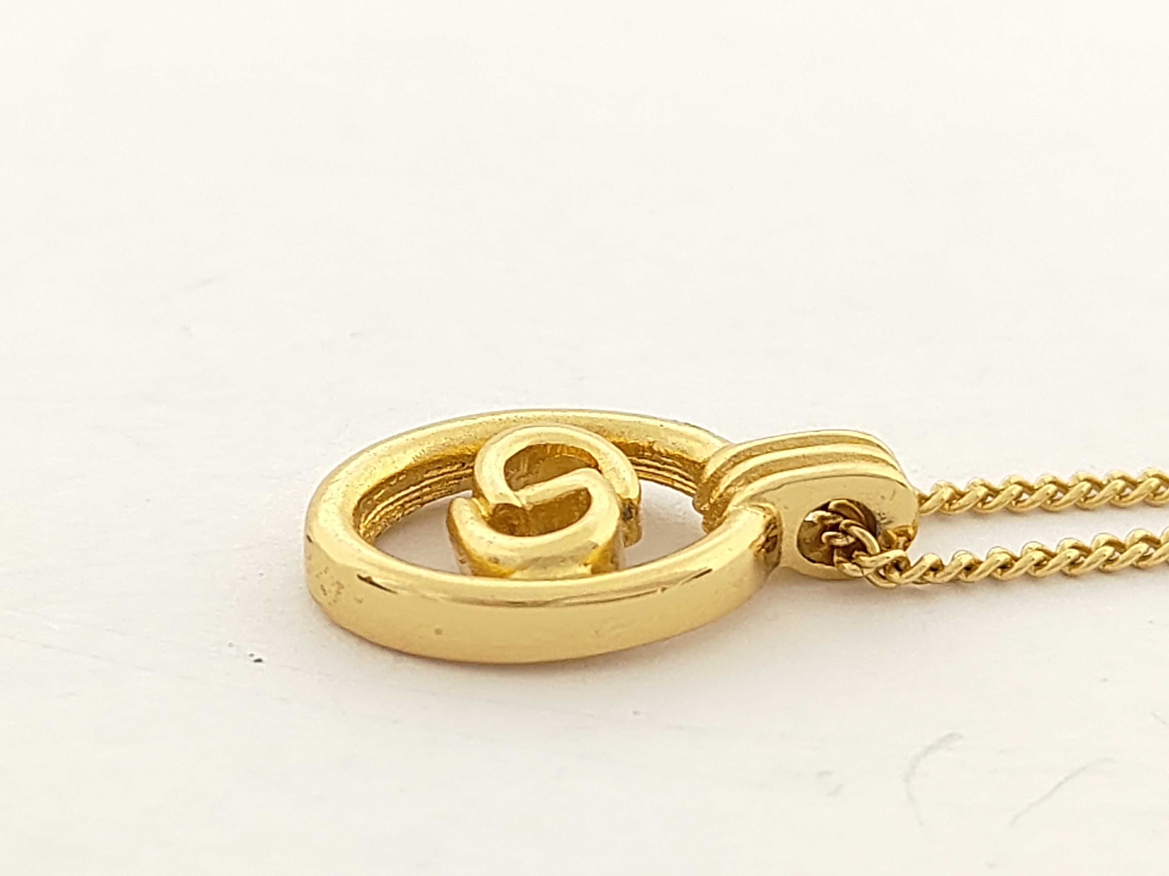 Gold Logo Necklace — view 3