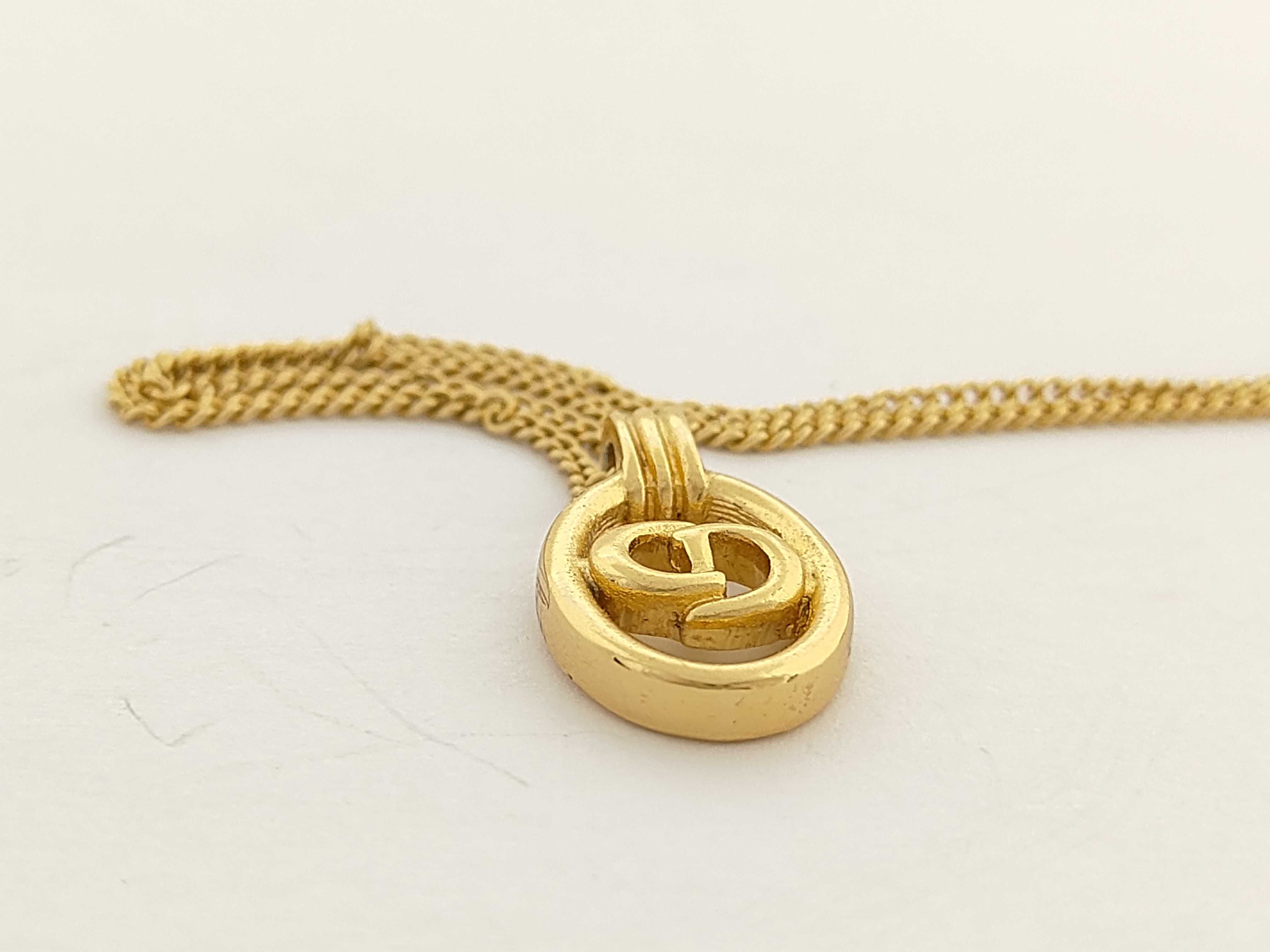Gold Logo Necklace — view 5