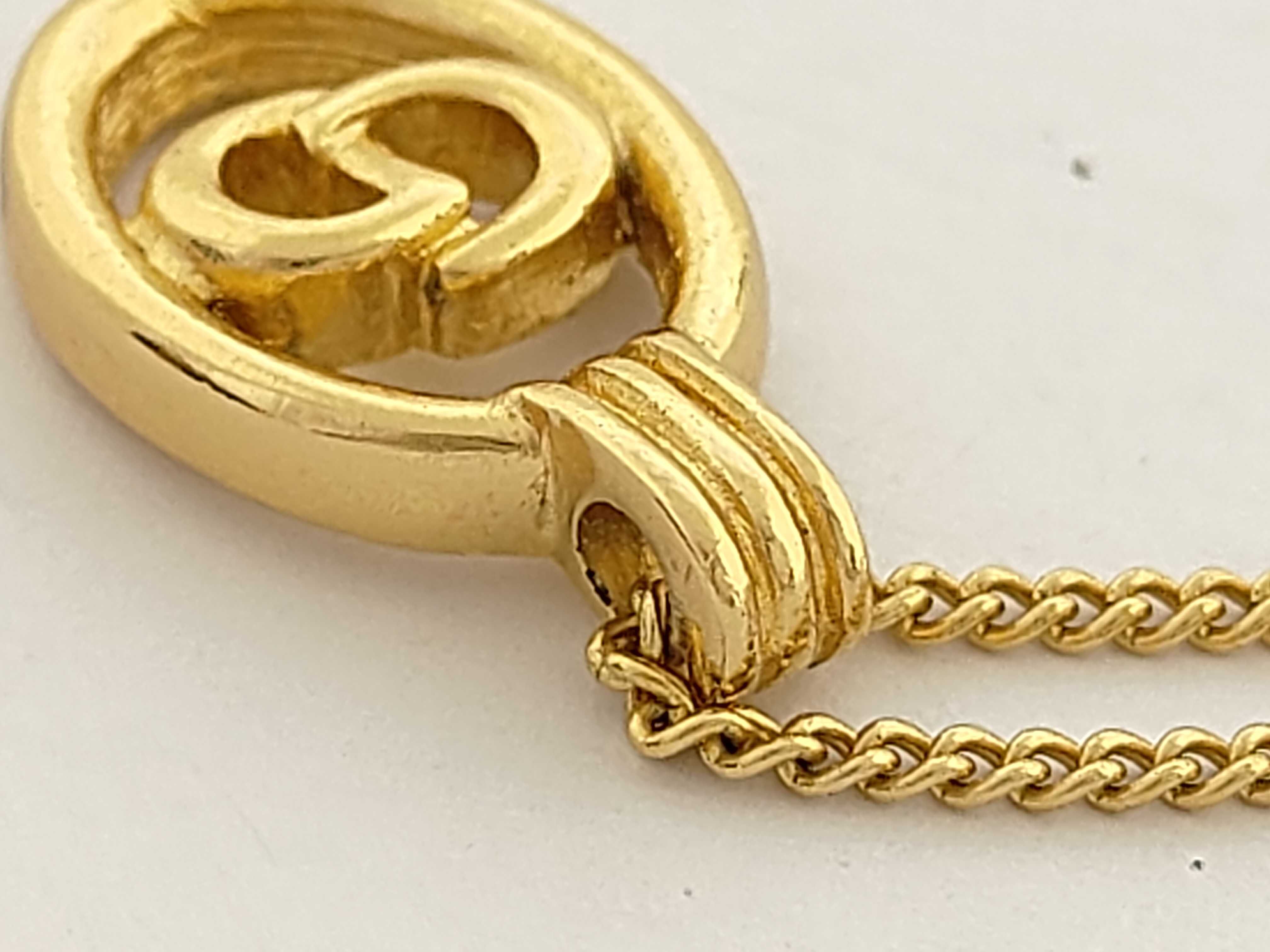Gold Logo Necklace — view 6