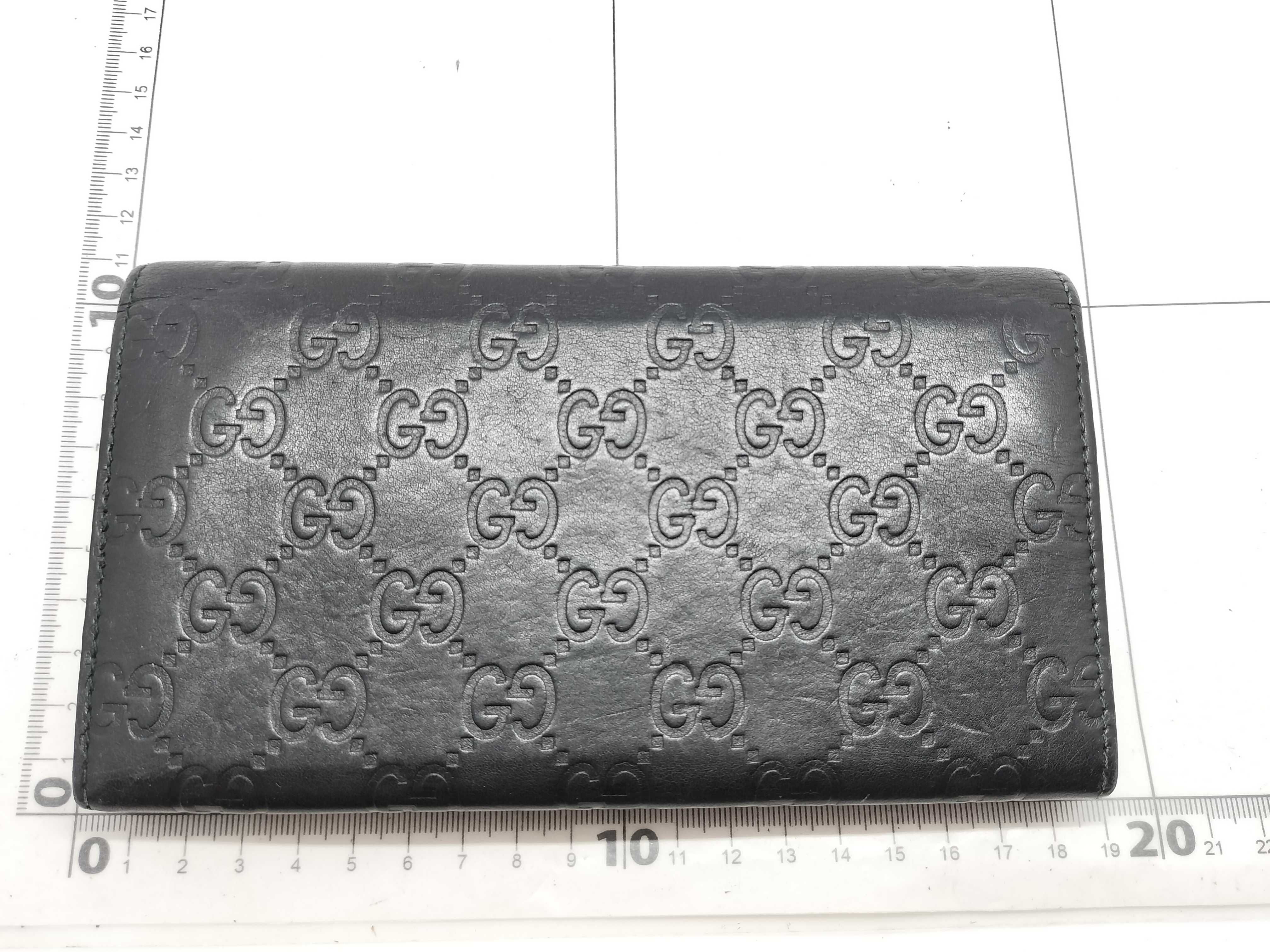 GG Shima Long Wallet, Black — view 2