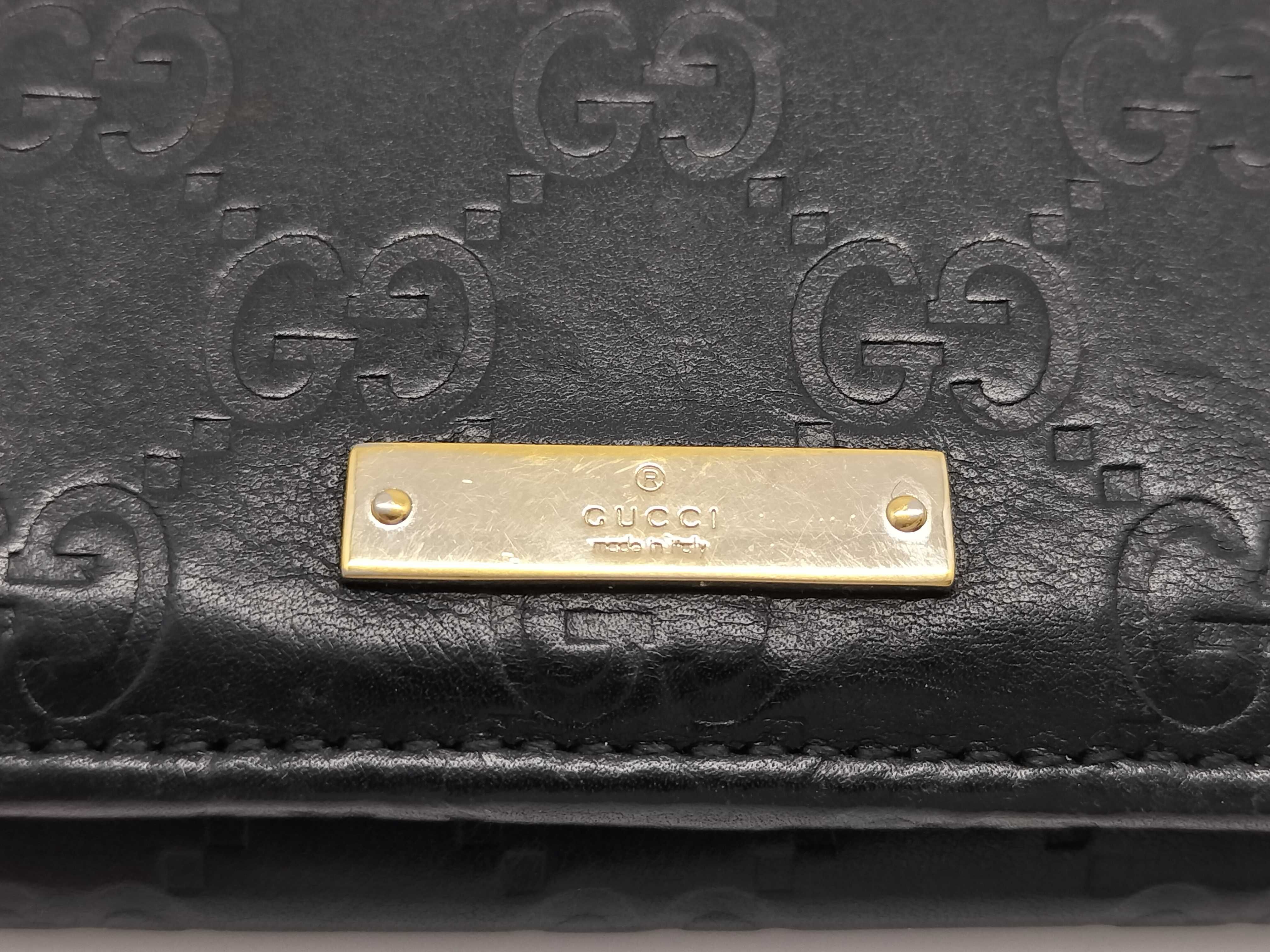 GG Shima Long Wallet, Black — view 14