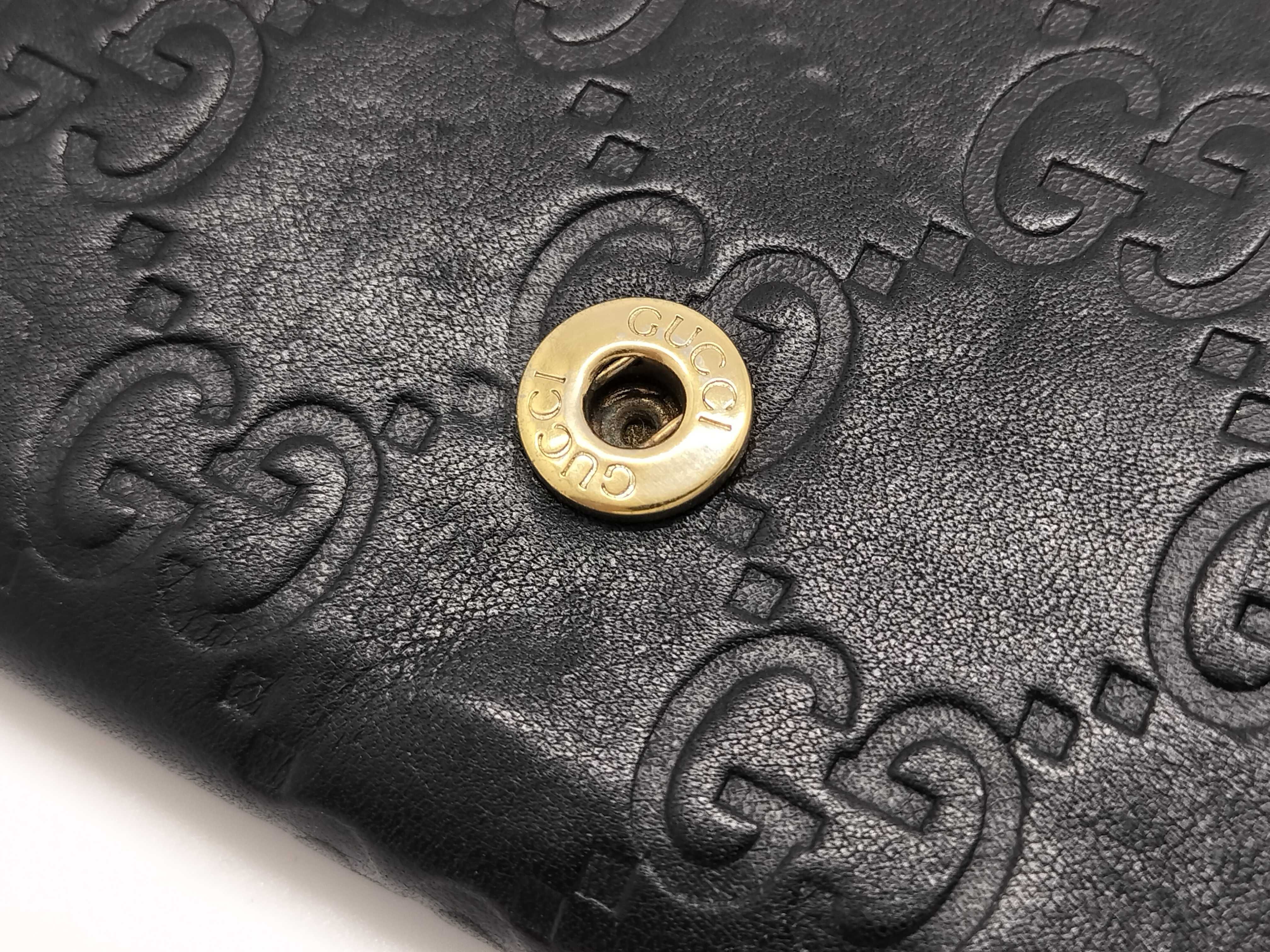 GG Shima Long Wallet, Black — view 15