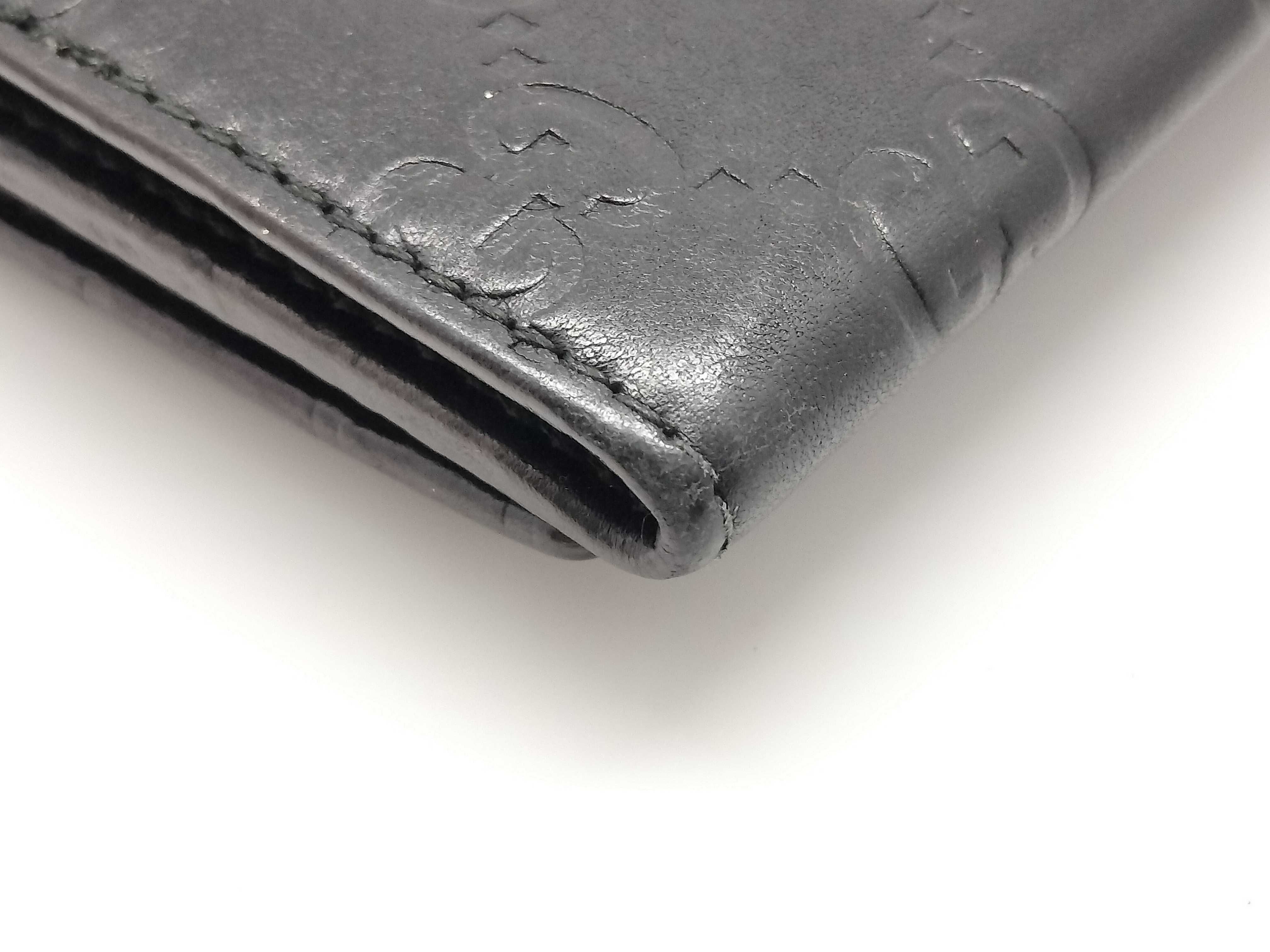 GG Shima Long Wallet, Black — view 3