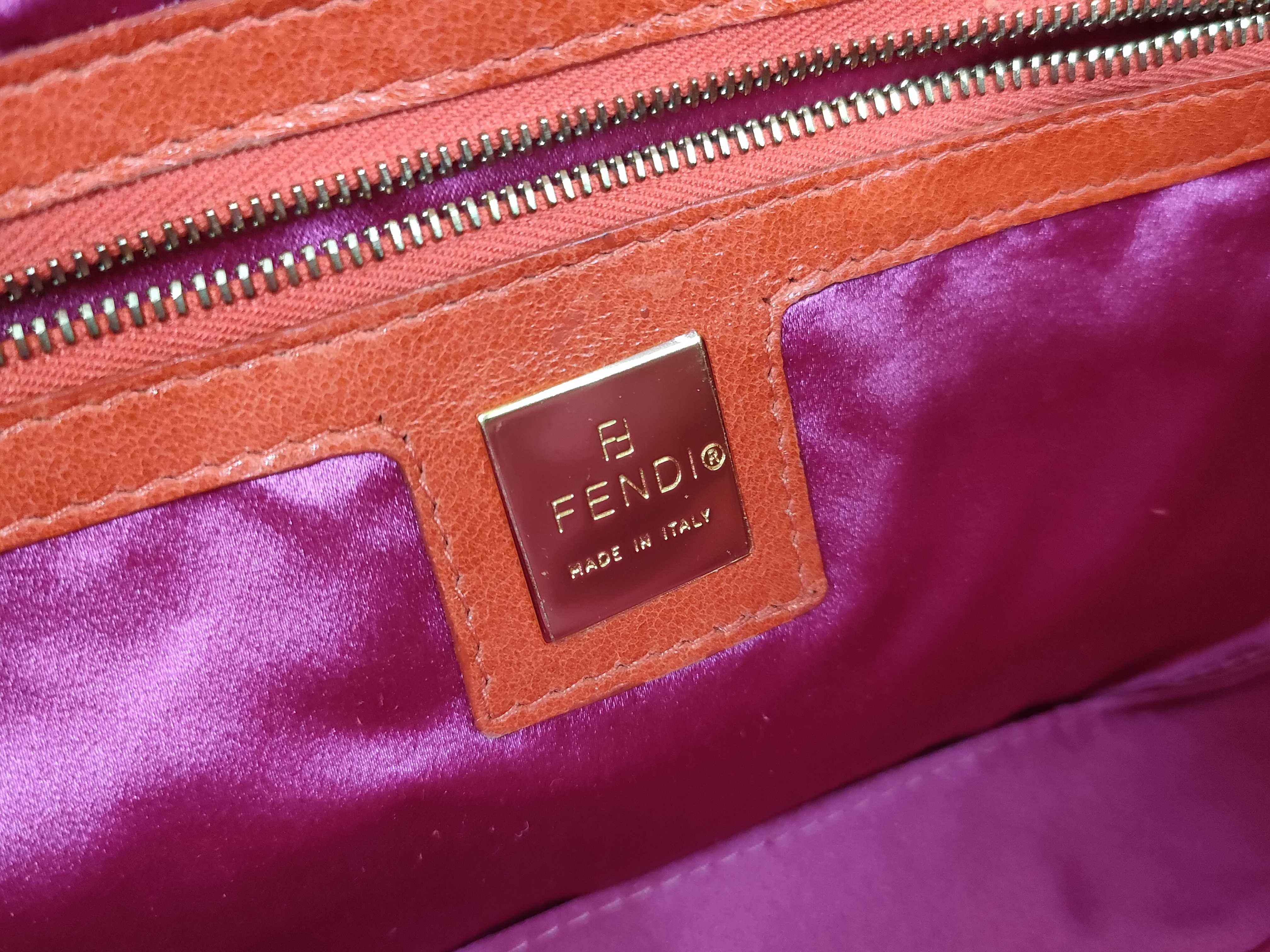 Mamma Fendi Mamma Suede Shoulder Handbag — view 12