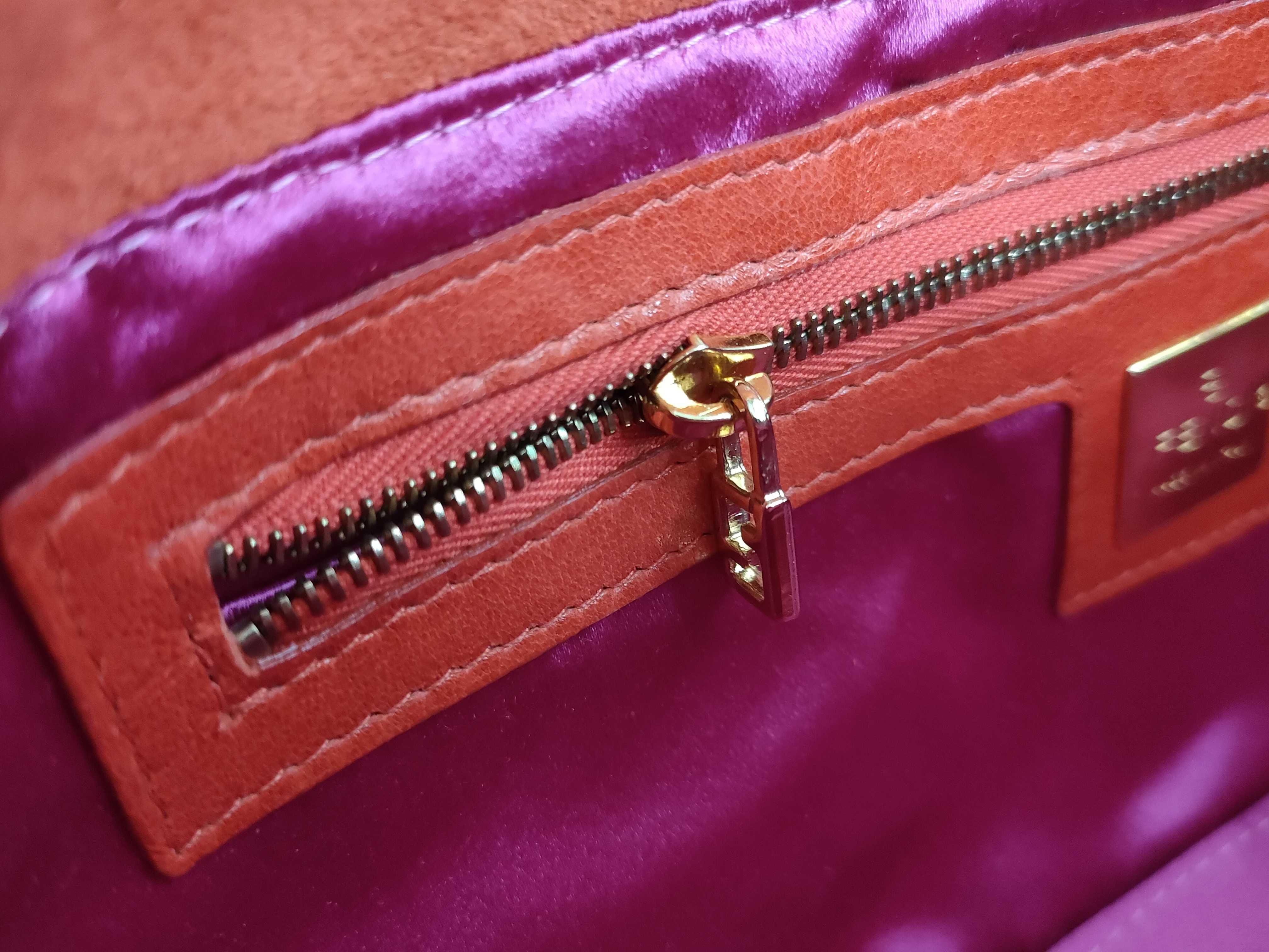 Mamma Fendi Mamma Suede Shoulder Handbag — view 13