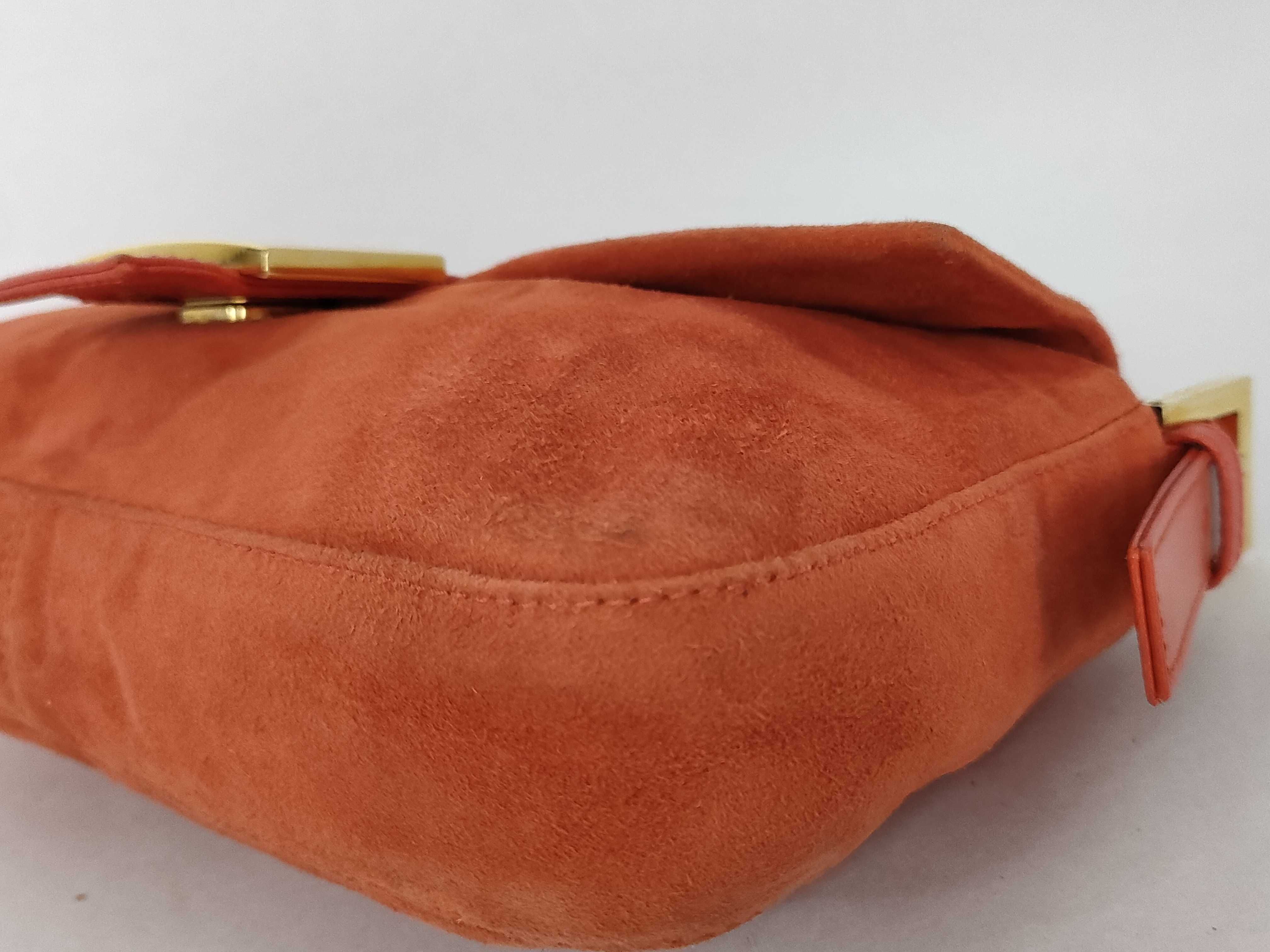 Mamma Fendi Mamma Suede Shoulder Handbag — view 6