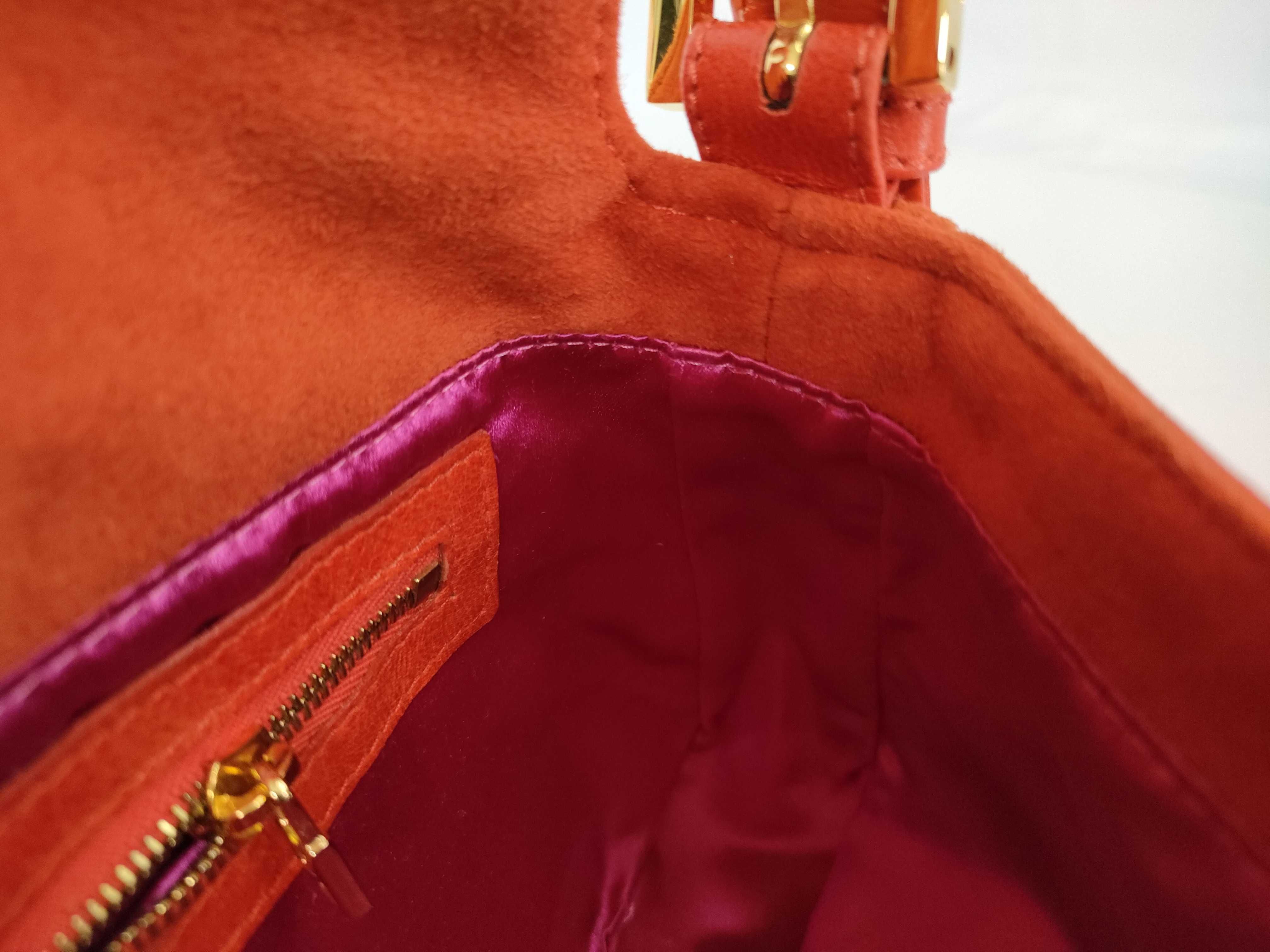 Mamma Fendi Mamma Suede Shoulder Handbag — view 10