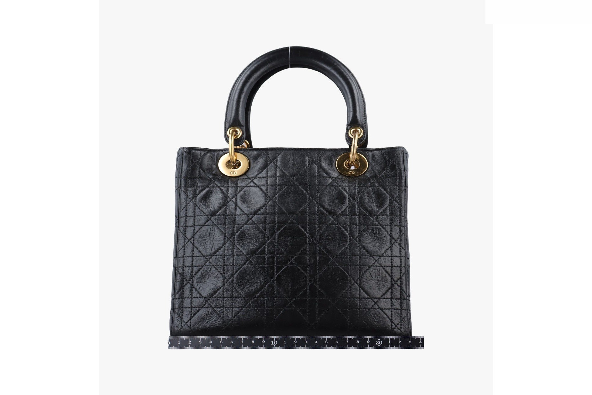 Lady Dior Lambskin Black — view 2