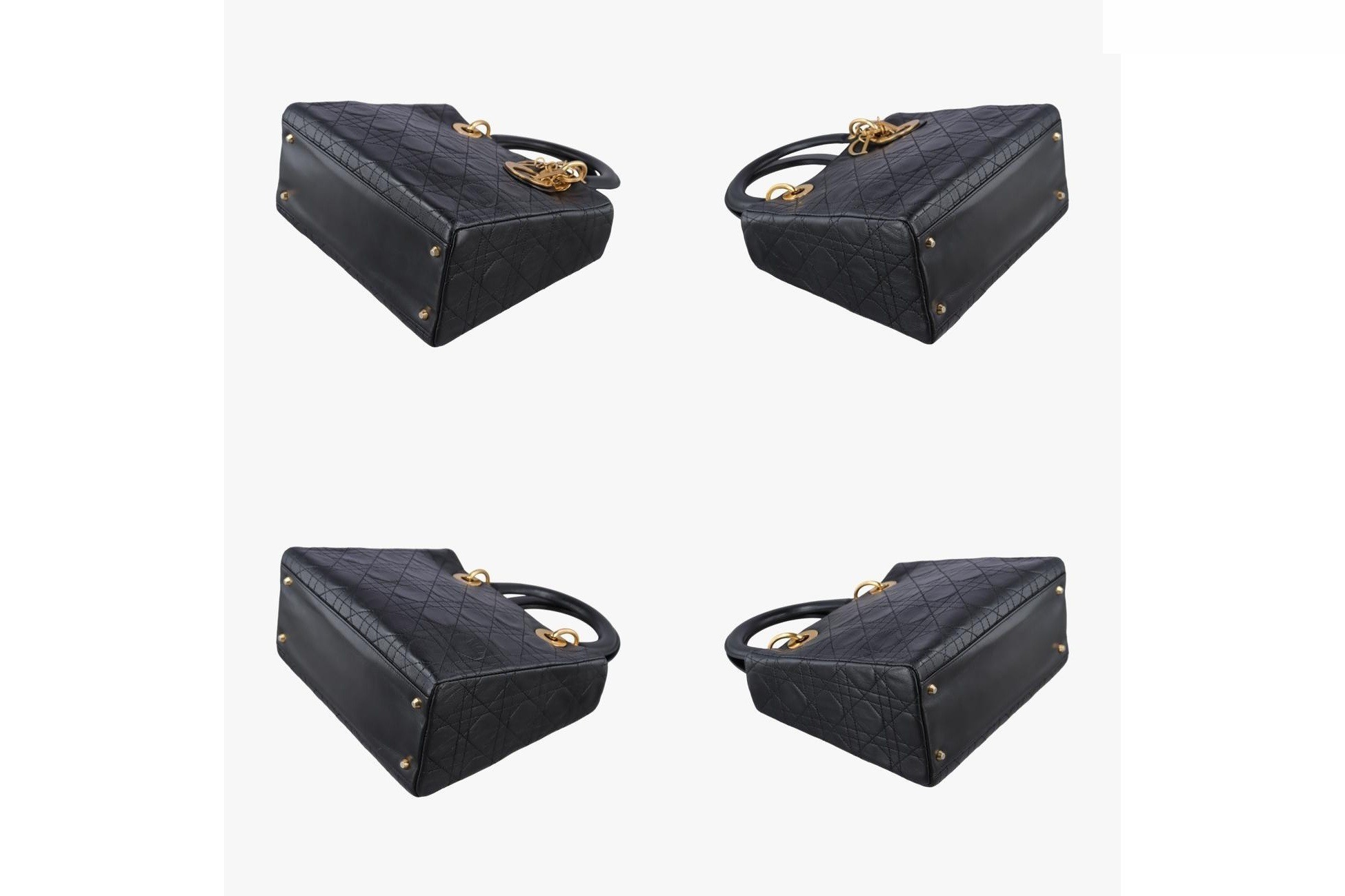 Lady Dior Lambskin Black — view 4