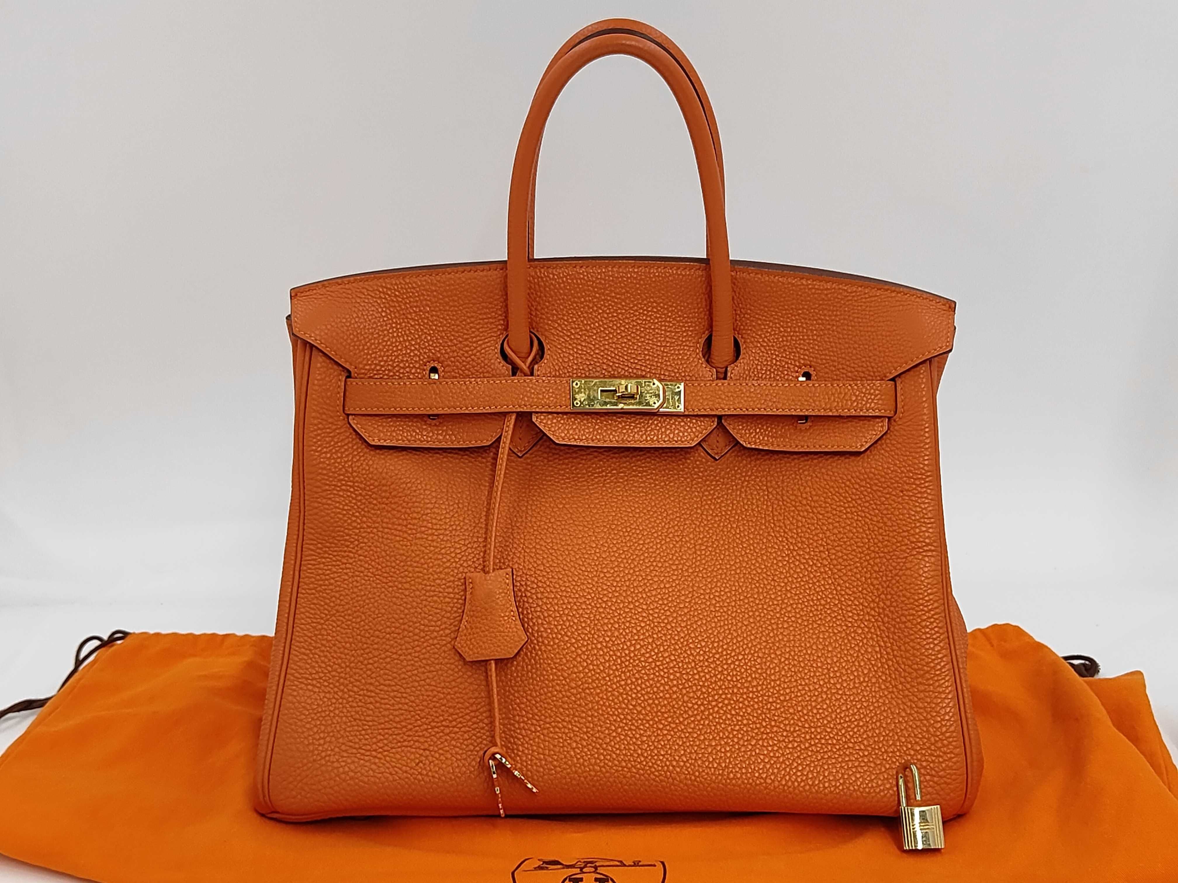 Birkin 35 I stamp handbag