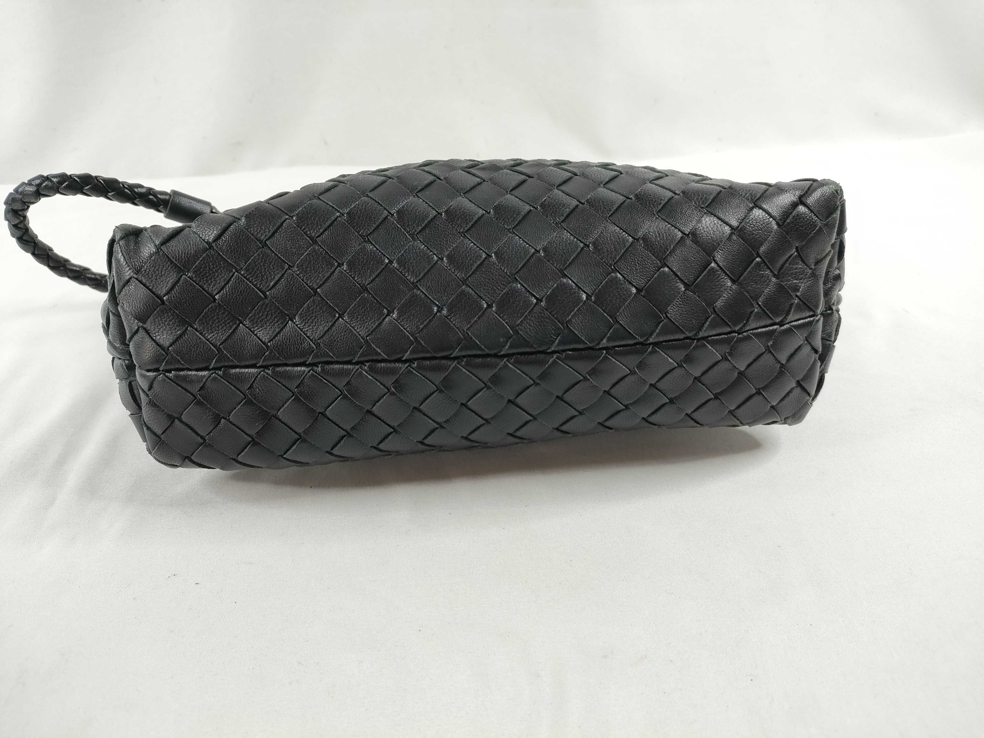 Intrecciato One-Shoulder Bag — view 4