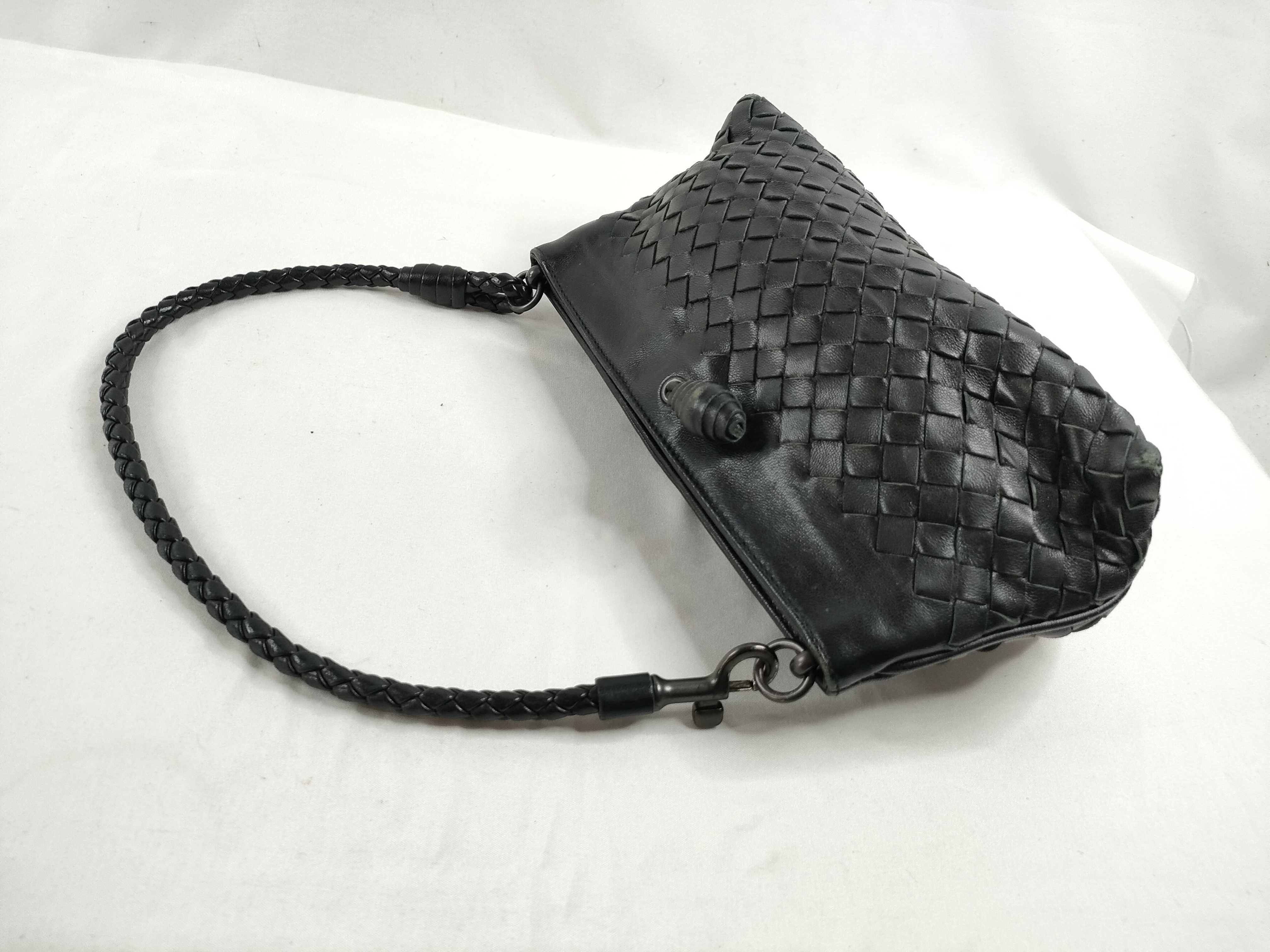 Intrecciato One-Shoulder Bag — view 6