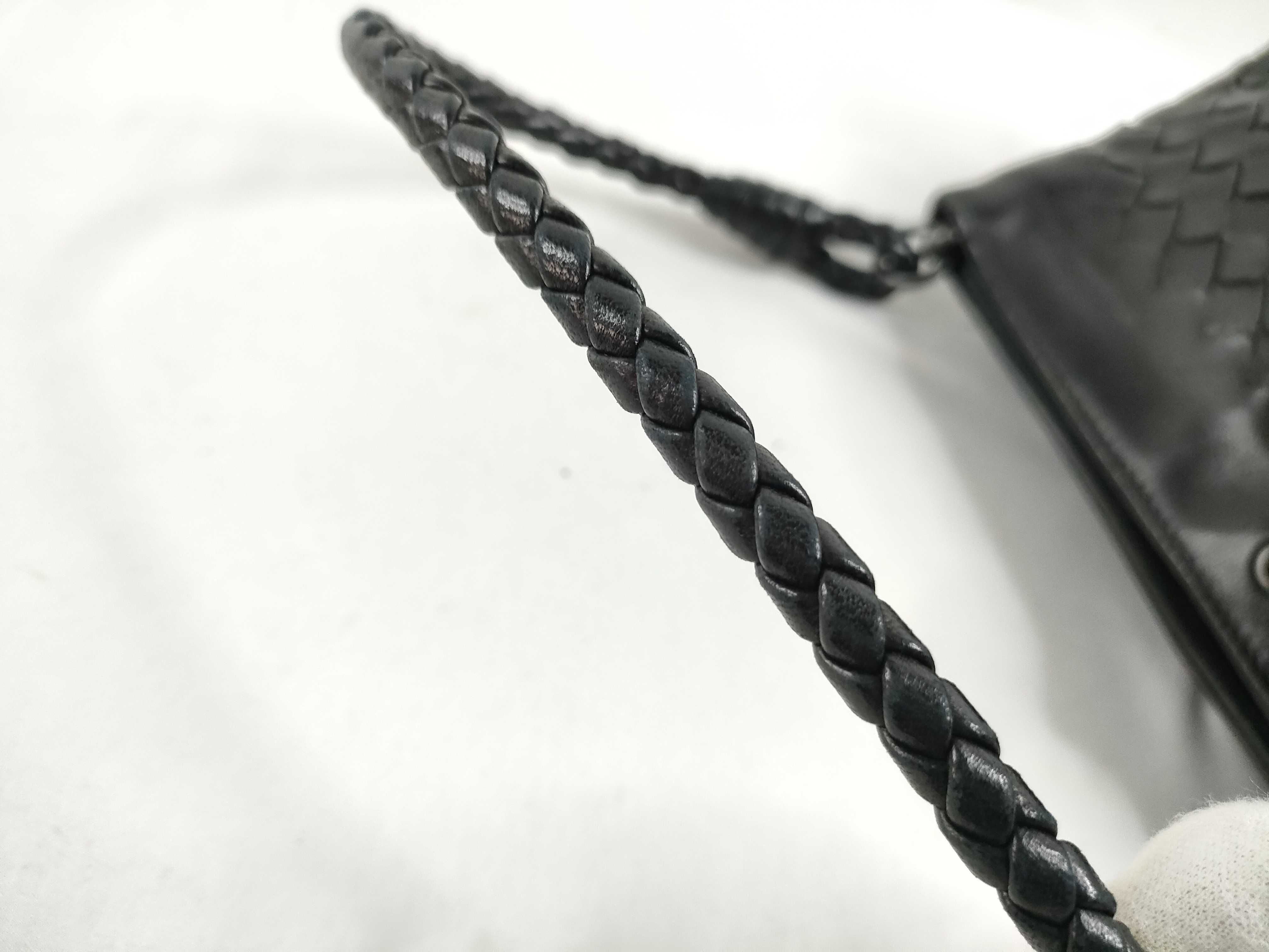 Intrecciato One-Shoulder Bag — view 7