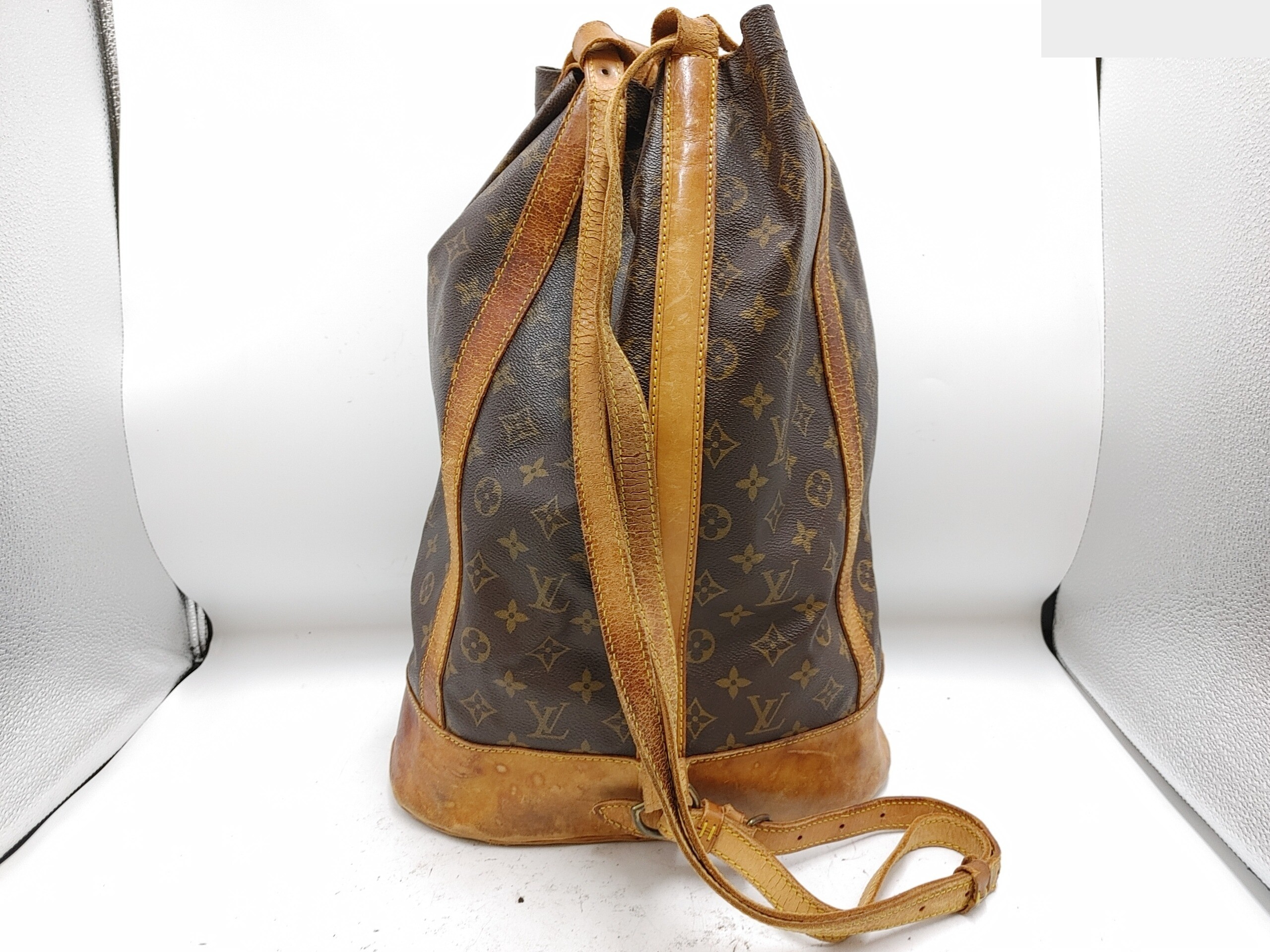 Monogram Randonee GM M42244, serial number unclear, with pouch, PVC, brown. — view 2