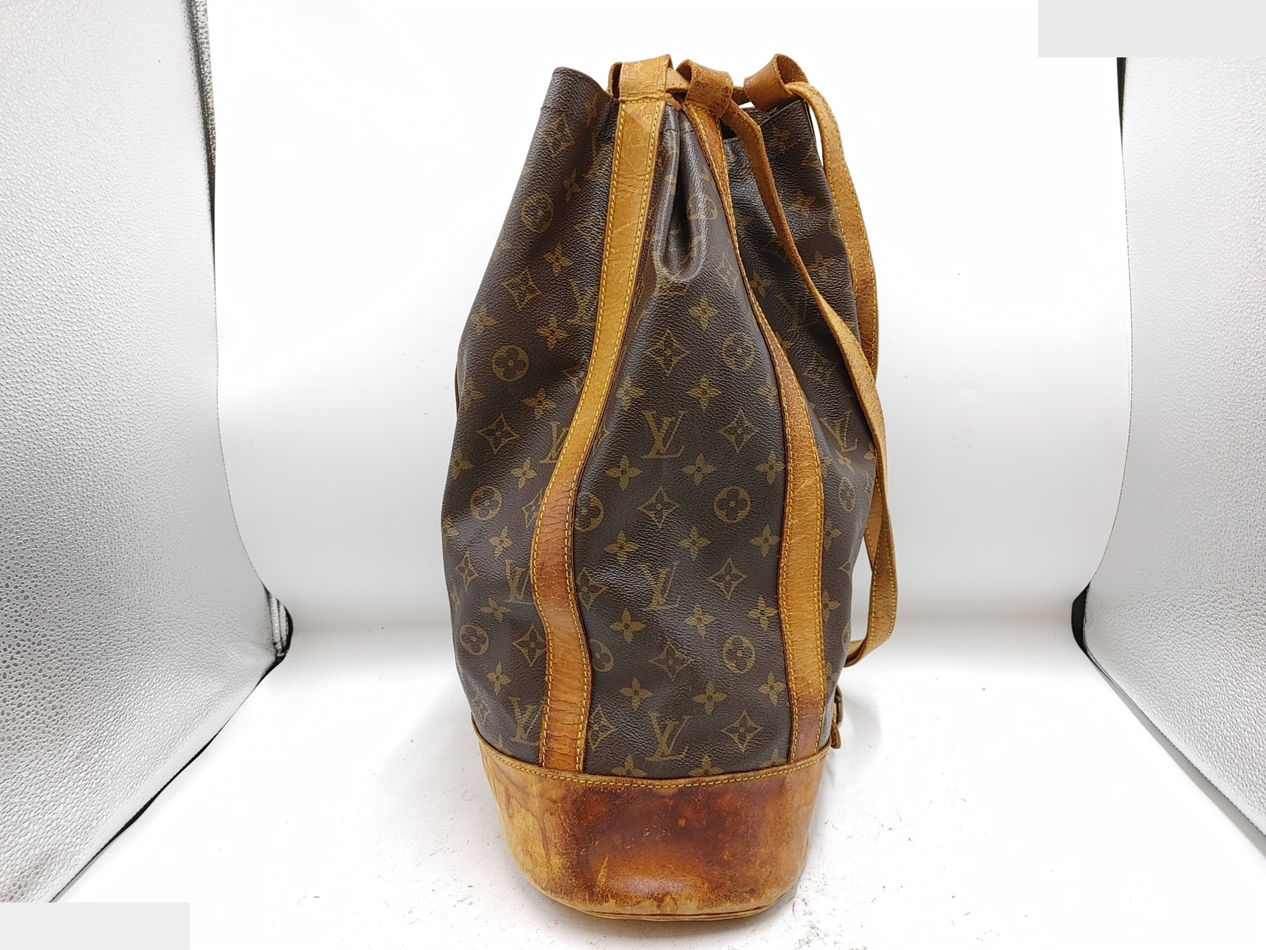 Monogram Randonee GM M42244, serial number unclear, with pouch, PVC, brown. — view 4