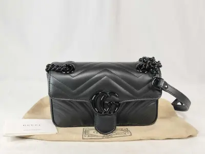 GG Marmont Small Chain Shoulder Bag RFID Shoulder Bag