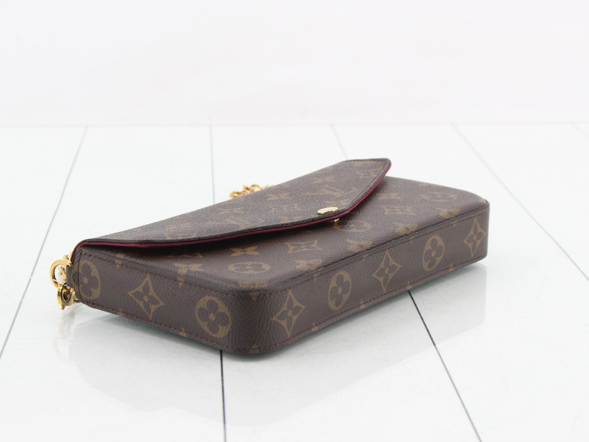 Pochette Felicie Fuchsia Shoulder Bag with Case — view 5