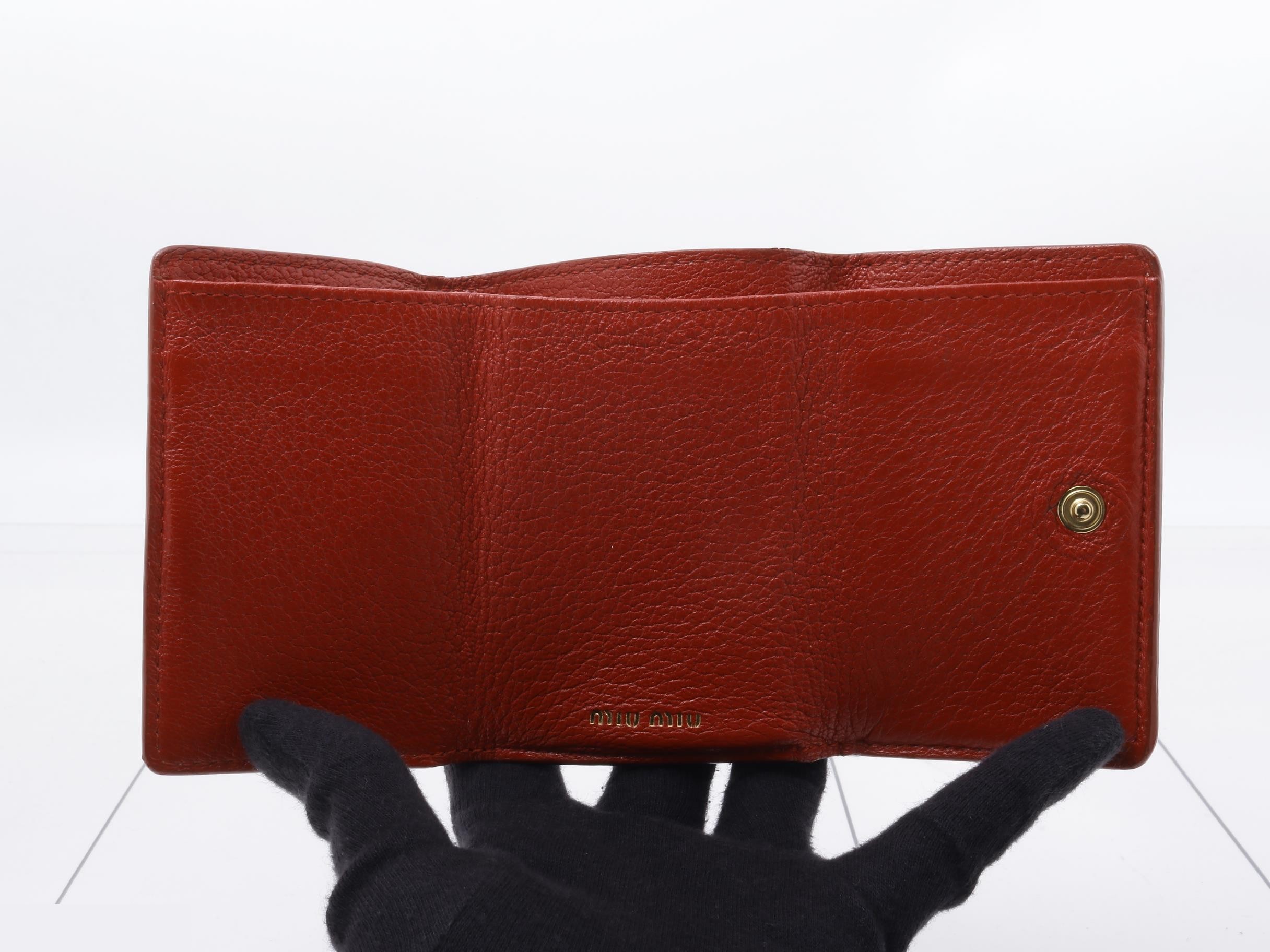 Mini wallet, calfskin, pink, heart design. — view 4