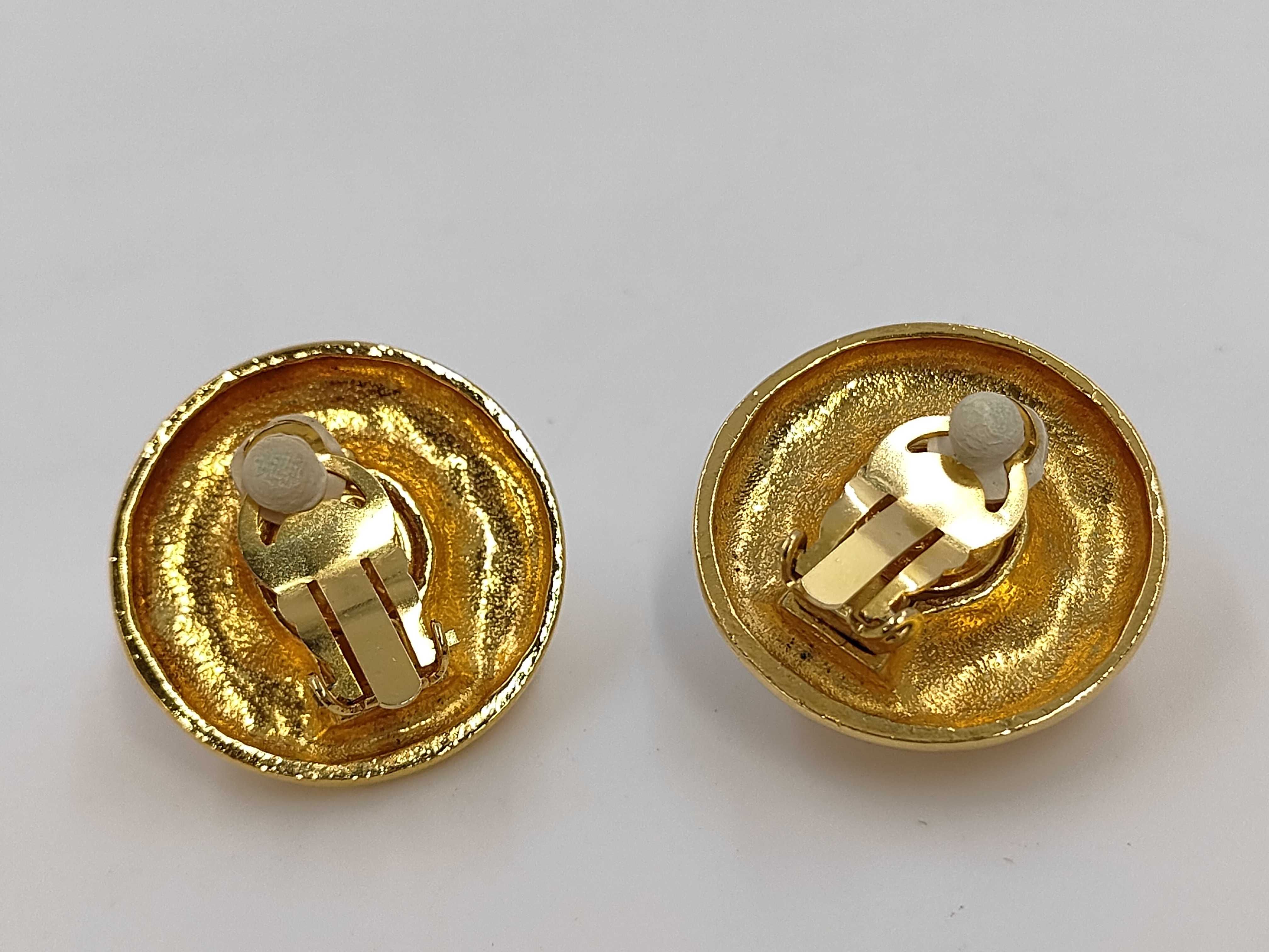 Faux Pearl GP Earrings — view 2