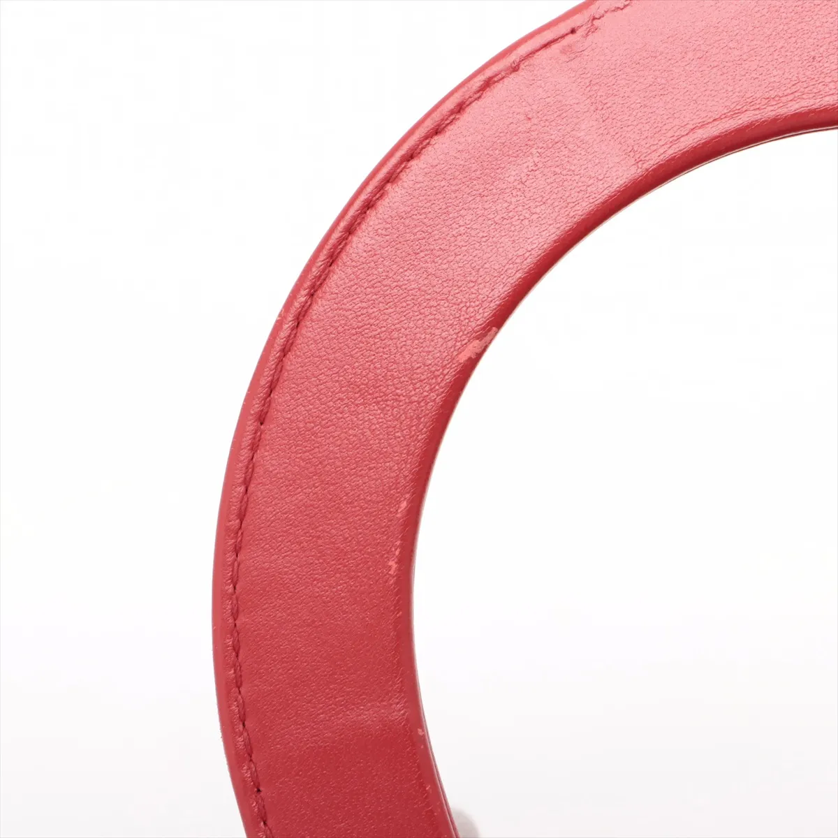 Lady Dior Cannage Leather 2WAY Handbag Red — view 14